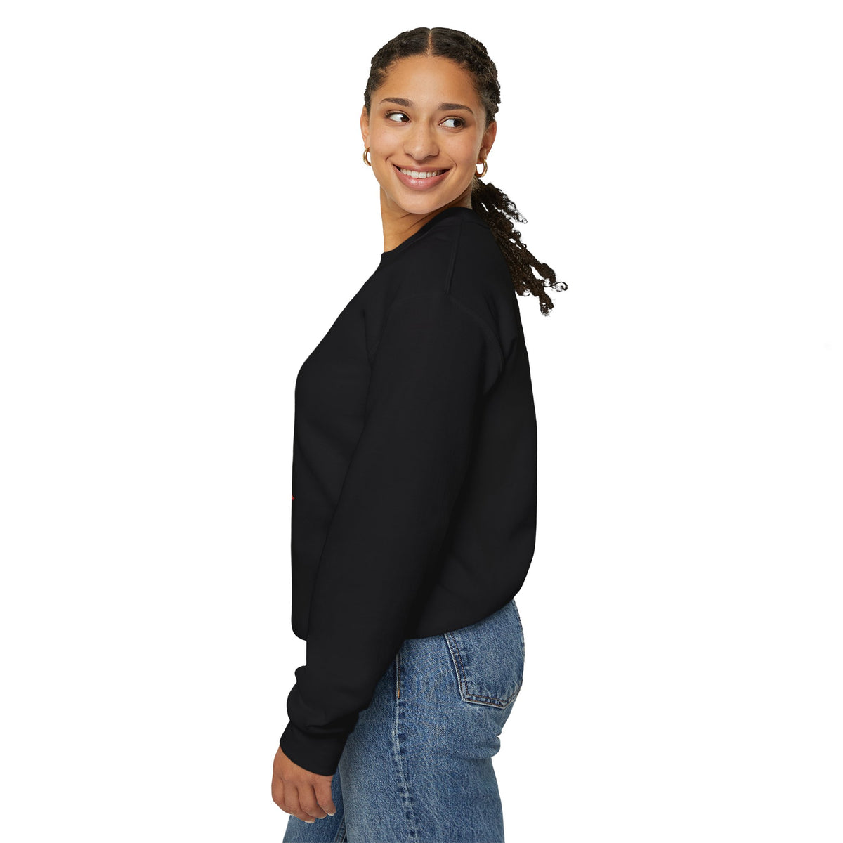 Mama Sweeter sweatshirt | Mom Typography Crewneck, Crown Heart Design