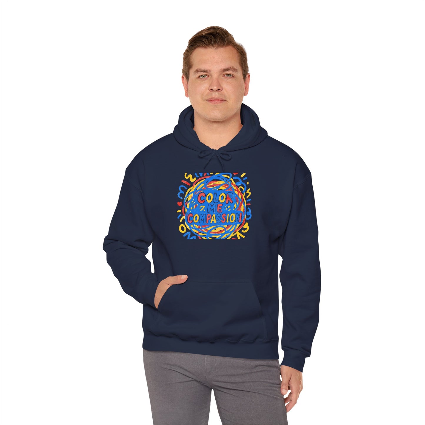 Planet Earth Graphic Hoodie — Colorful Globe Eco Sweatshirt