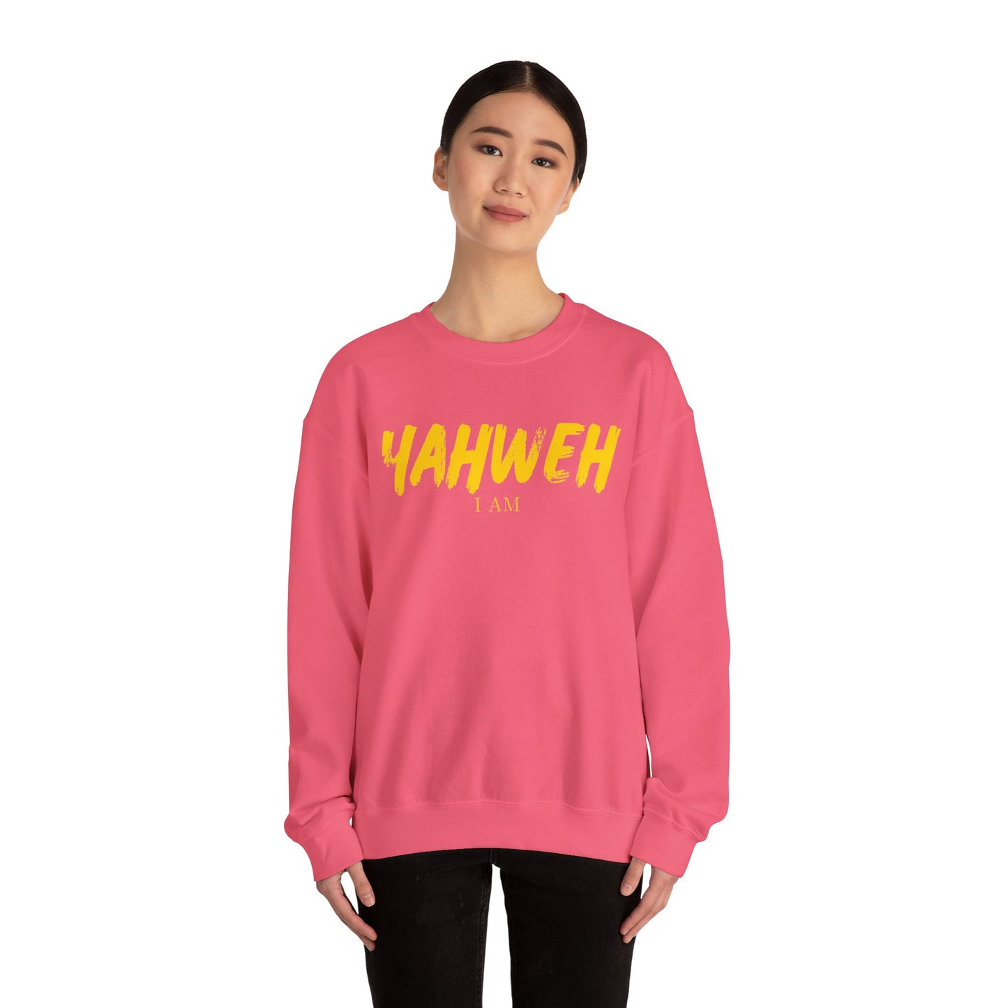 Yahweh Crewneck Sweatshirt - Spiritual Gift for Faith - Sweatshirt