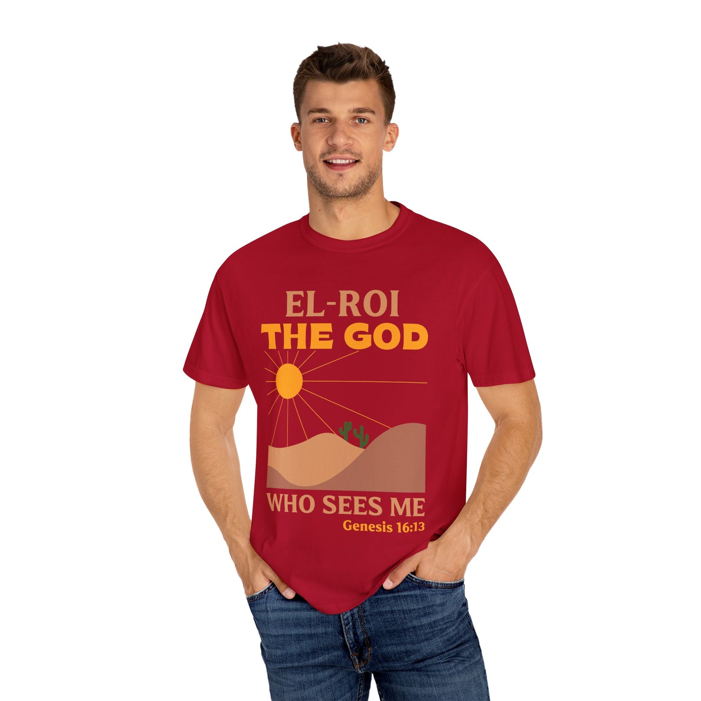 Inspirational Unisex T-Shirt - 'El-Roi The God Who Sees Me'