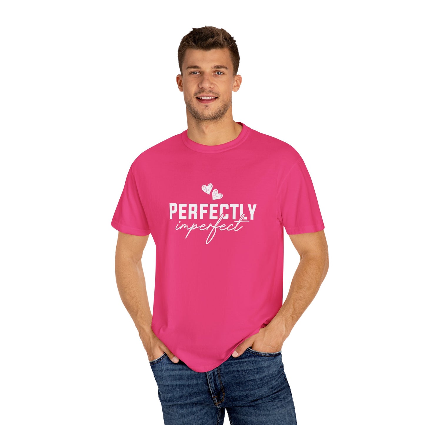 Perfectly Imperfect Unisex Garment-Dyed T-Shirt - Comfortable & Stylish Tee for Everyday Wear