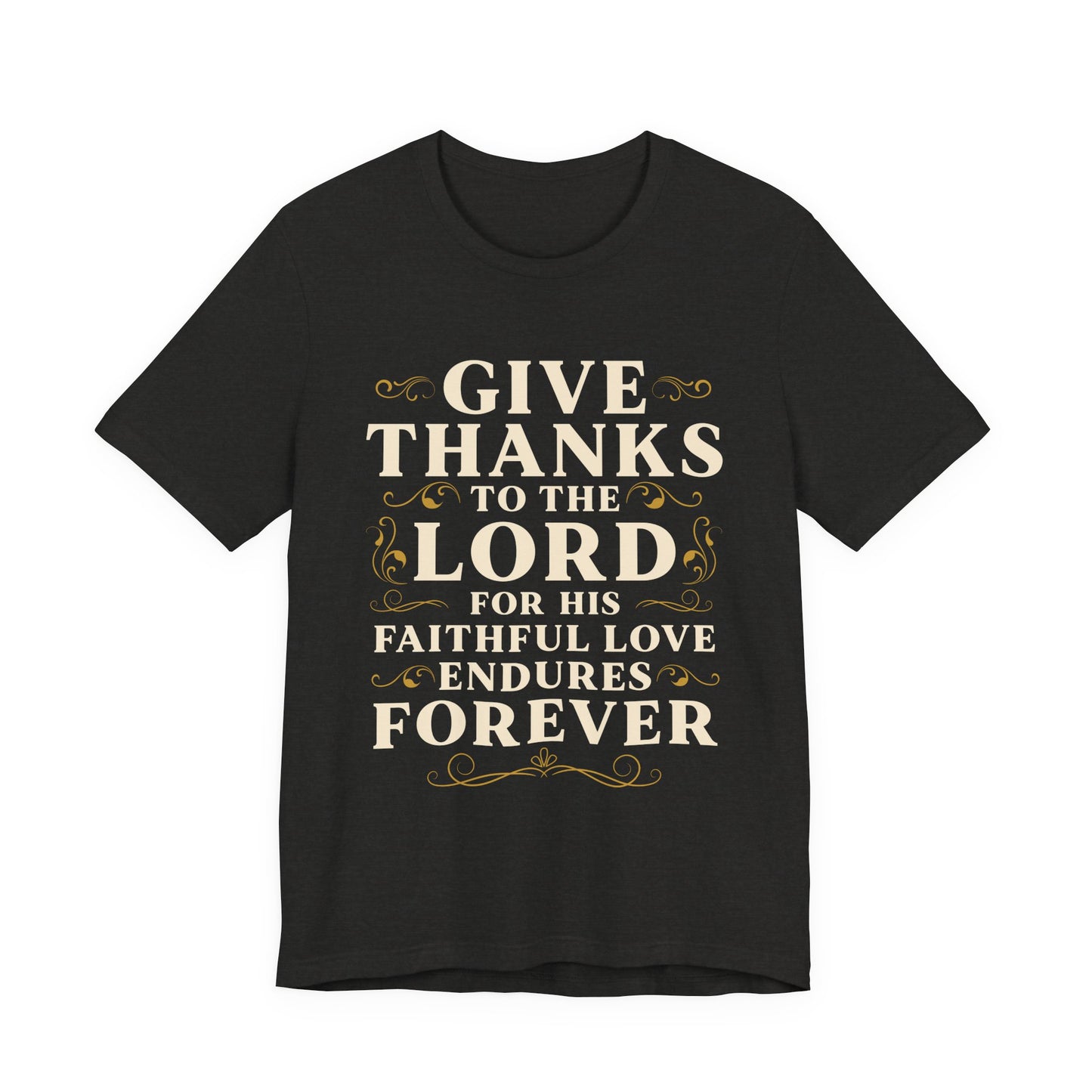 Thankful Unisex Tee - Faith-Based Apparel - Christian Gift