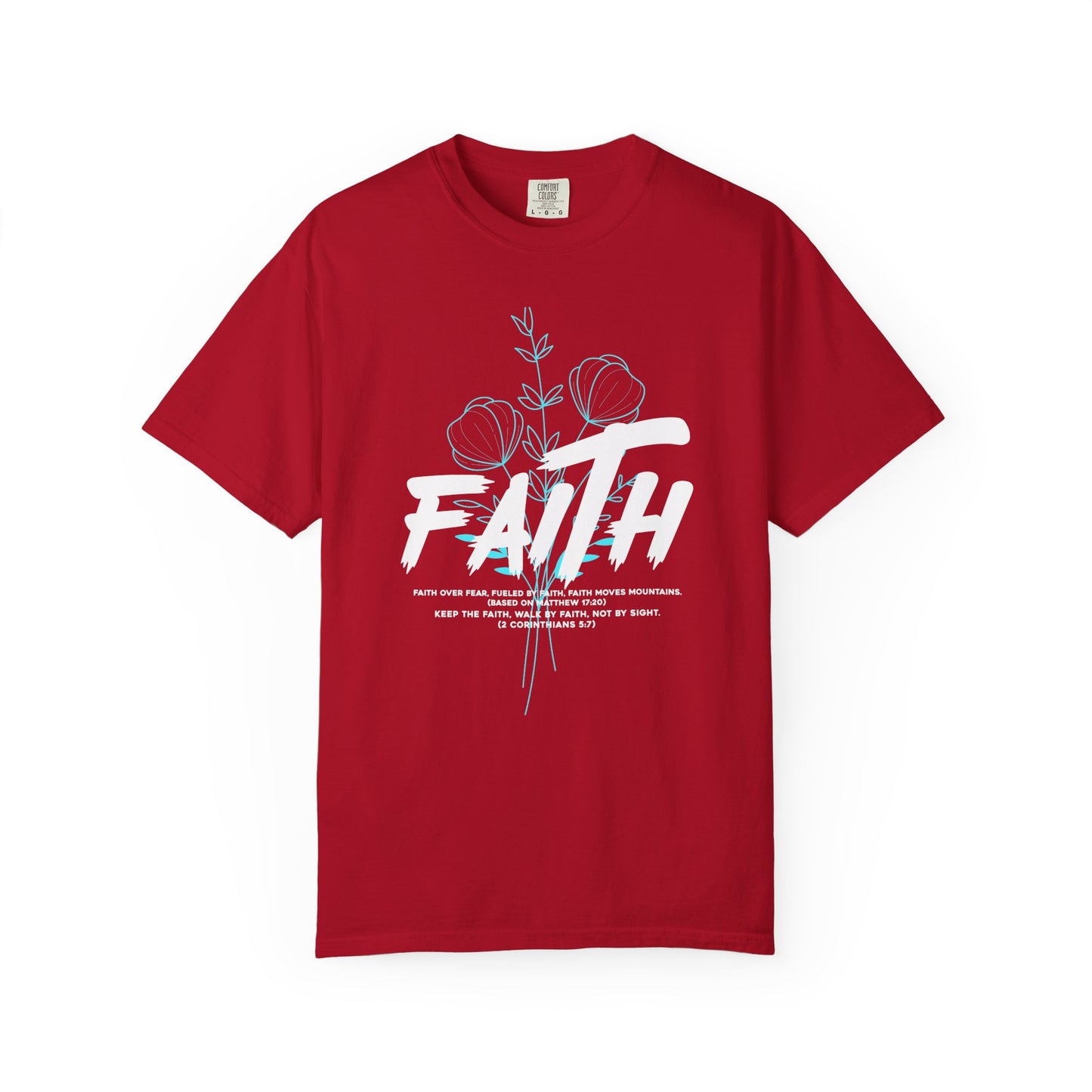 Faith-Inspired Unisex Garment-Dyed T-Shirt - Perfect for Uplifting Moments