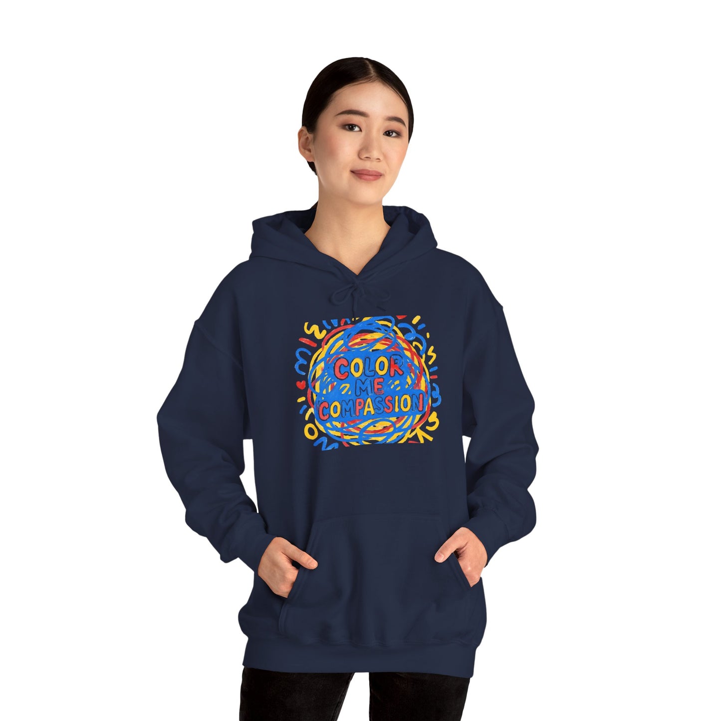 Planet Earth Graphic Hoodie — Colorful Globe Eco Sweatshirt