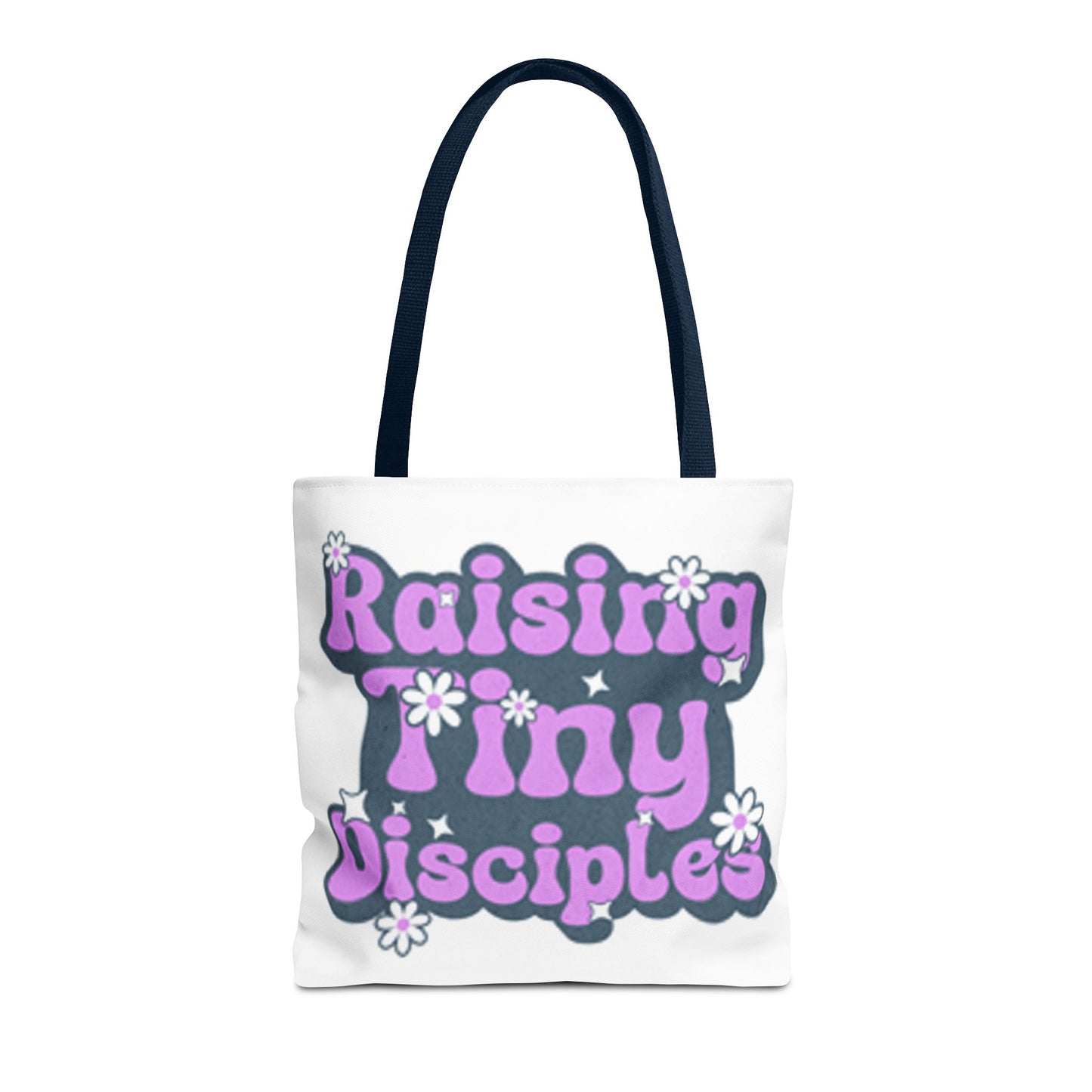 Raising Tiny Disciples Tote Bag - Stylish & Fun Eco-Friendly Bag for Parents