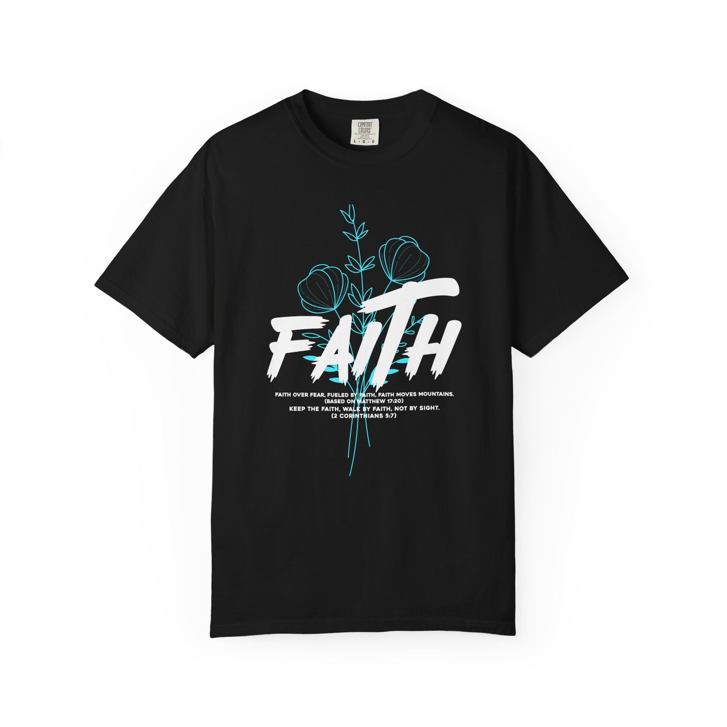 Faith-Inspired Unisex Garment-Dyed T-Shirt - Perfect for Uplifting Moments