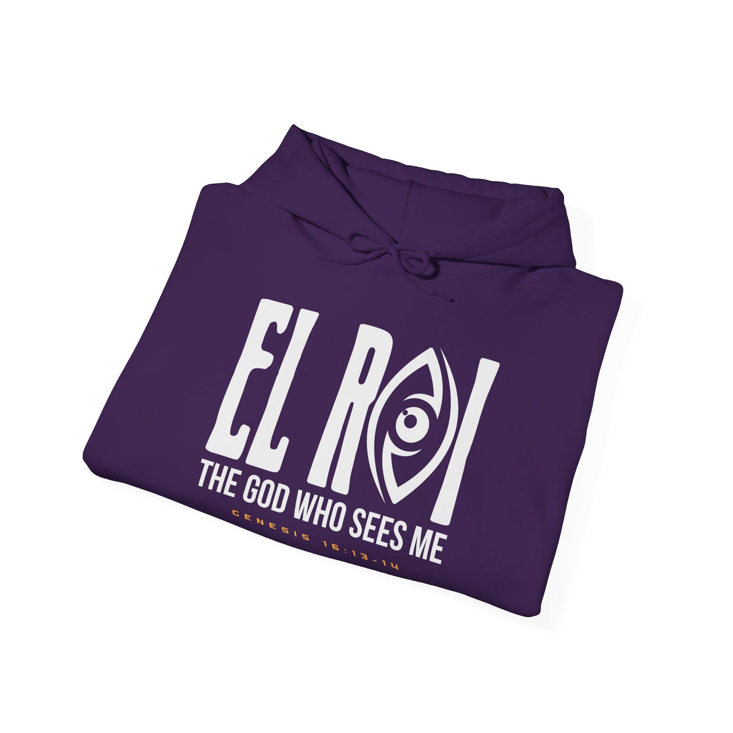 EL R0I Unisex Hoodie - The God Who Sees Me