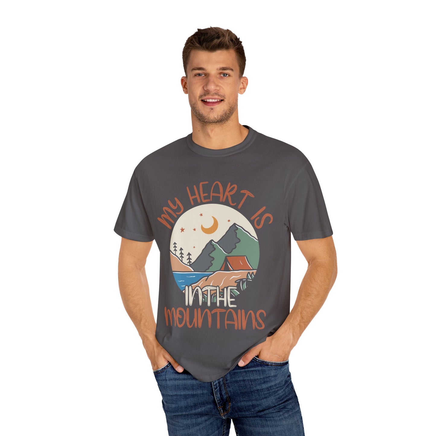My Heart is in the Mountains Unisex T-Shirt – Perfect for Nature Lovers