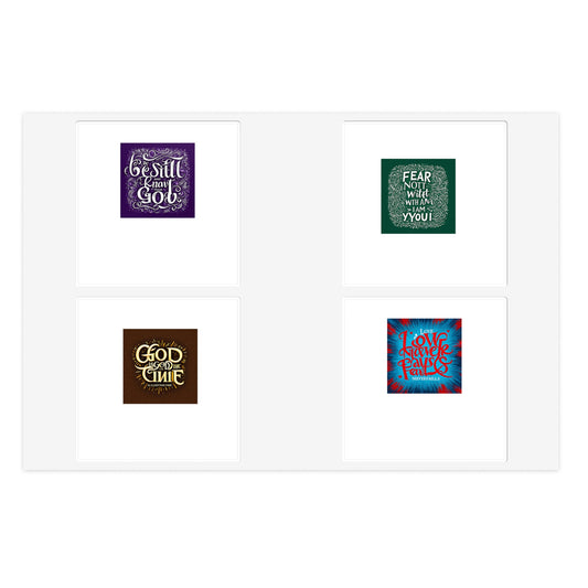 Christian Inspirational Sticker Sheets