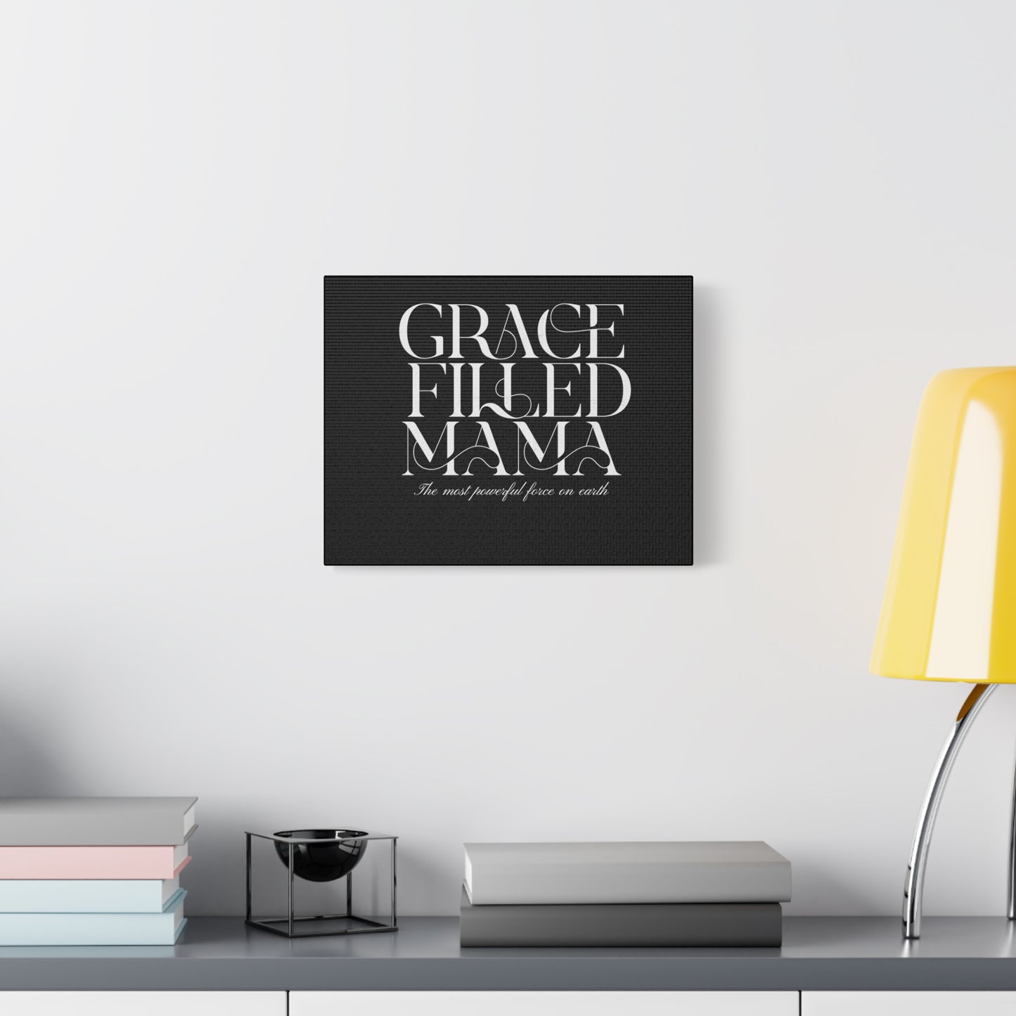 Inspirational Canvas Art for Moms - Grace Filled Mama