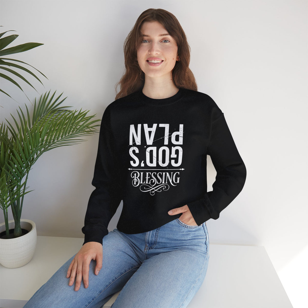 God's Plan Blessing sweatshirt