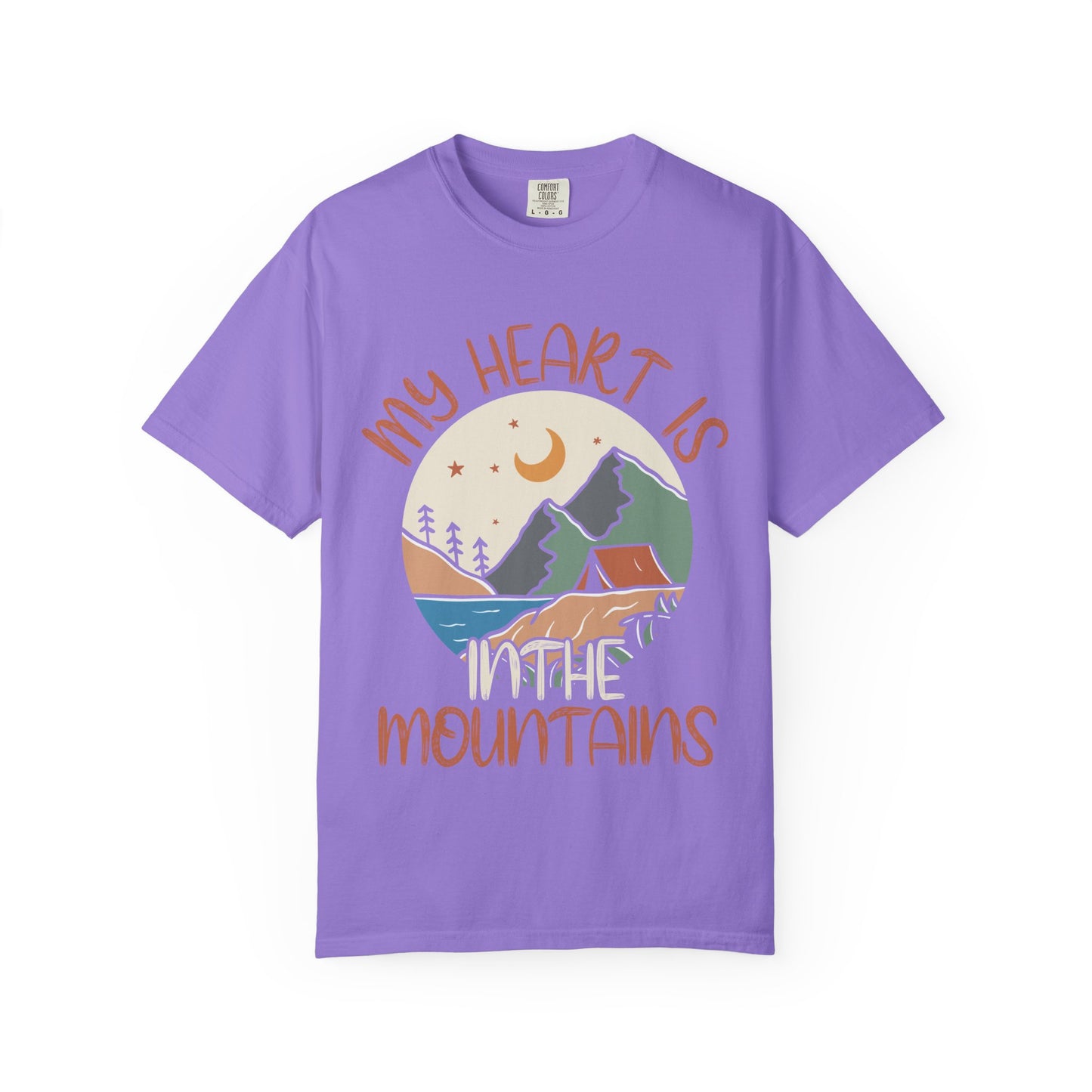 My Heart is in the Mountains Unisex T-Shirt – Perfect for Nature Lovers