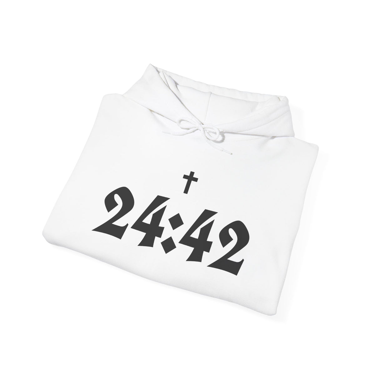 Matthew 24:42 Hoodie | Bible Verse Christian Faith Cross