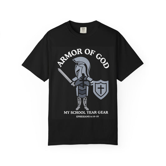 Unisex Christian Armor of God T-shirt, Faith Apparel, School Gear, Inspirational Gift, Bible Verse Clothing, Religious T-shirt