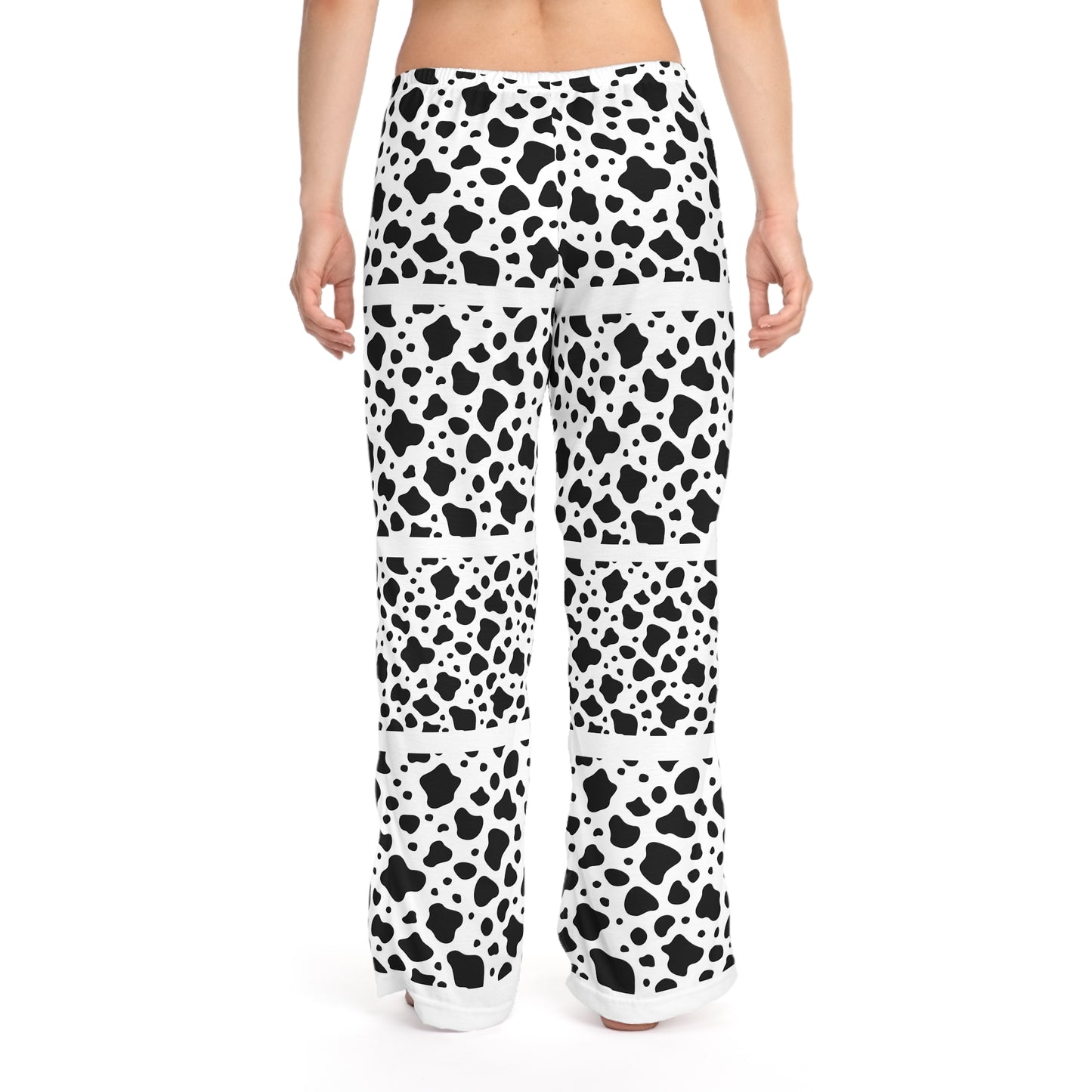 Cozy Cow Print Pajama Pants
