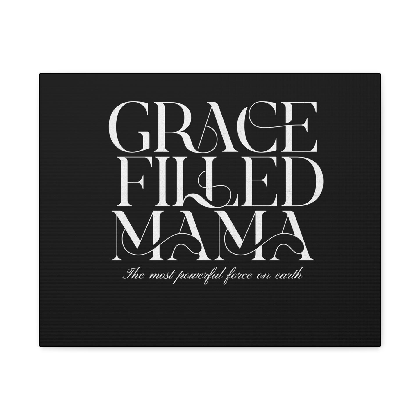 Inspirational Canvas Art for Moms - Grace Filled Mama
