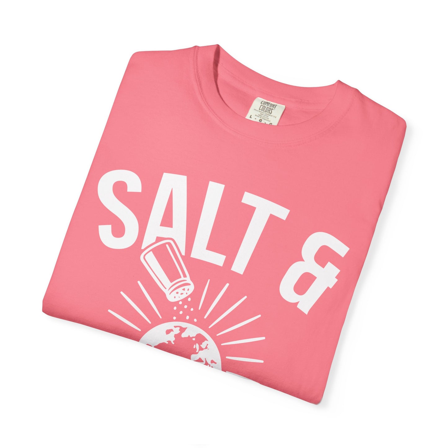 Inspirational Unisex T-Shirt: Salt & Light Graphic, Christian Gifts, Faith Apparel