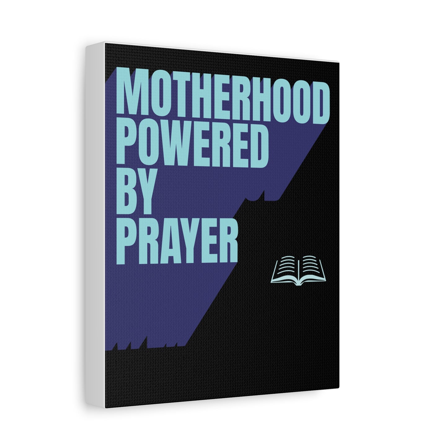 Inspirational Canvas Art - Motherhood Powered By Prayer