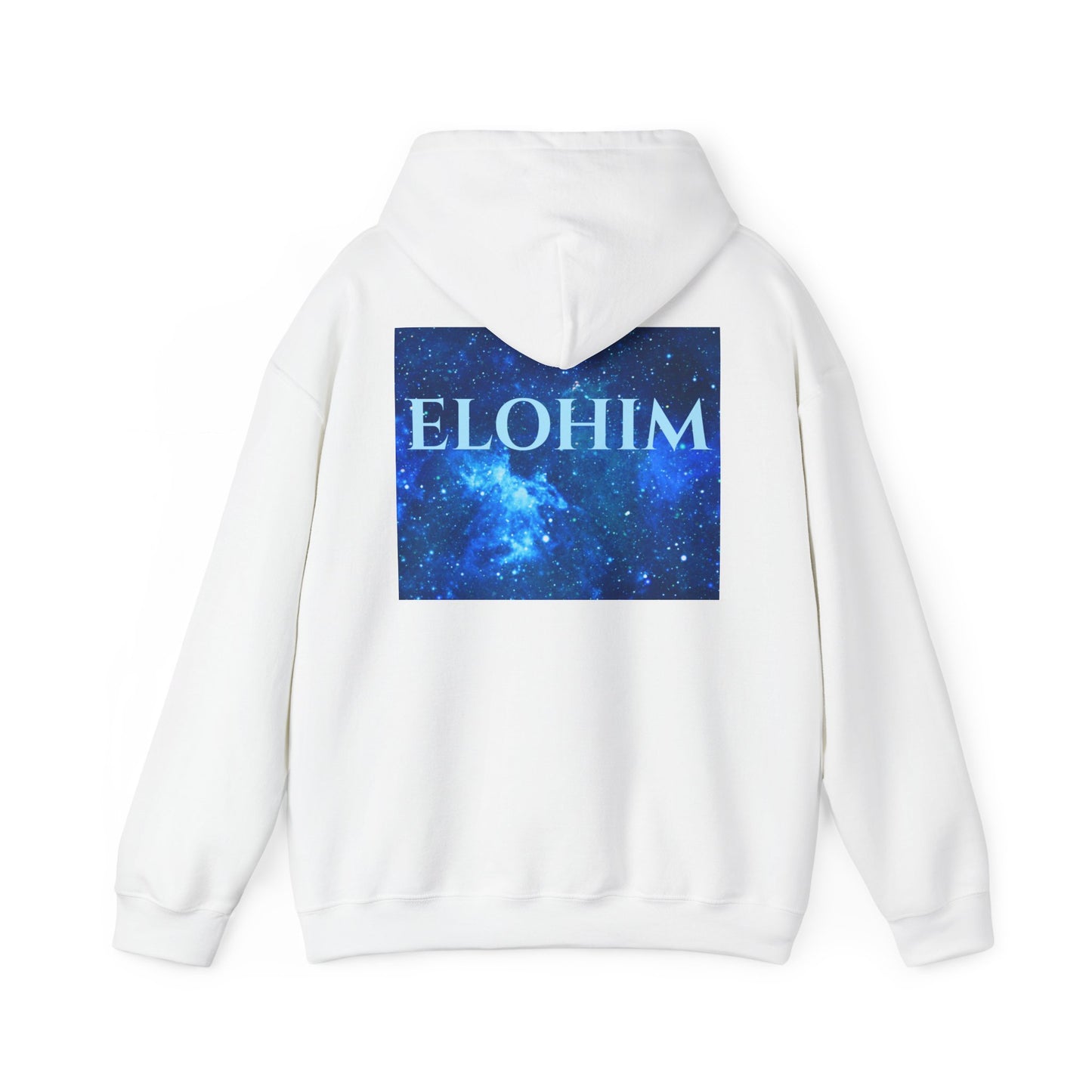 Cosmic Elohim Hoodie - Spiritual Gift, Unisex Sweatshirt, Cozy Streetwear, Astral Fashion, Inspirational Apparel