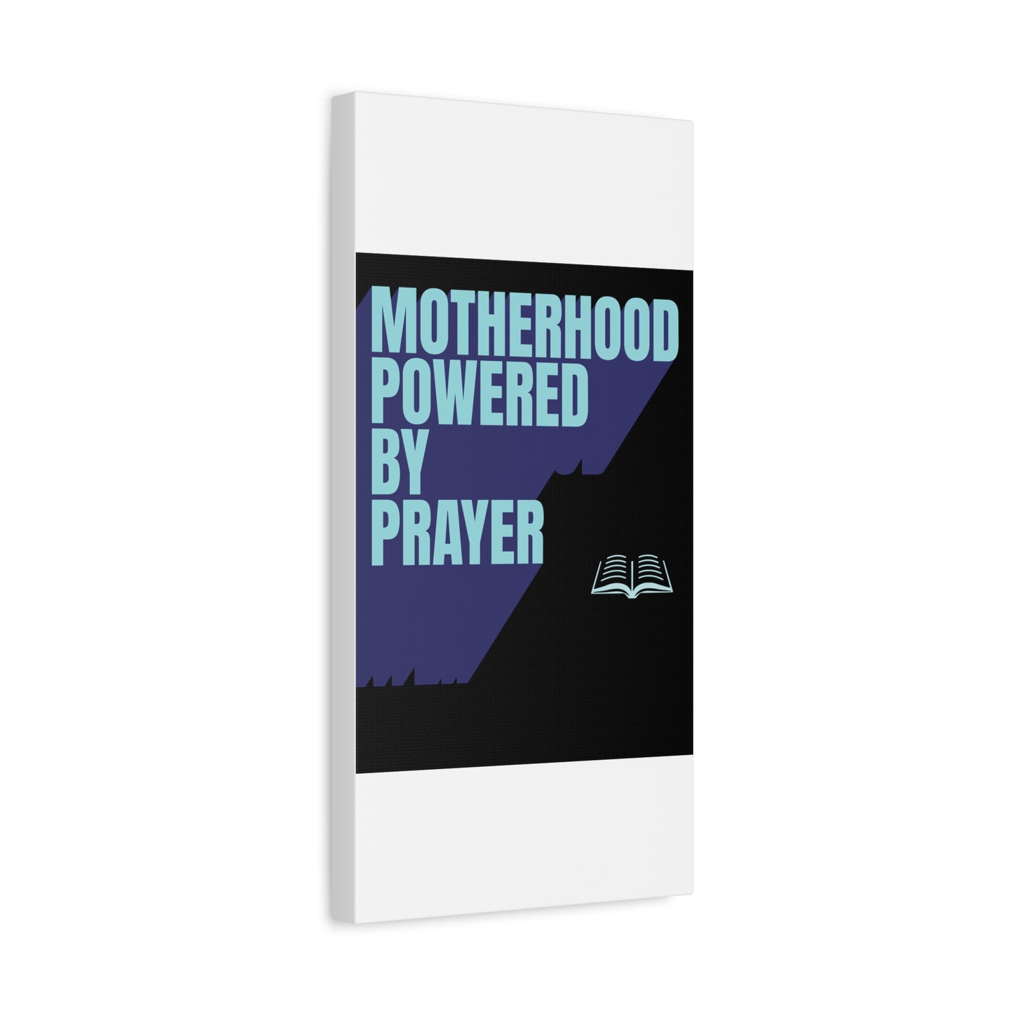 Inspirational Canvas Art - Motherhood Powered By Prayer