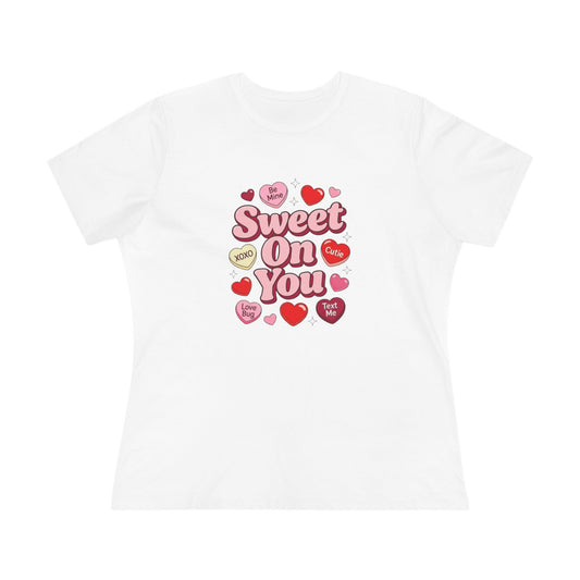 Sweet On You tee | Conversation Heart Valentine's Shirt