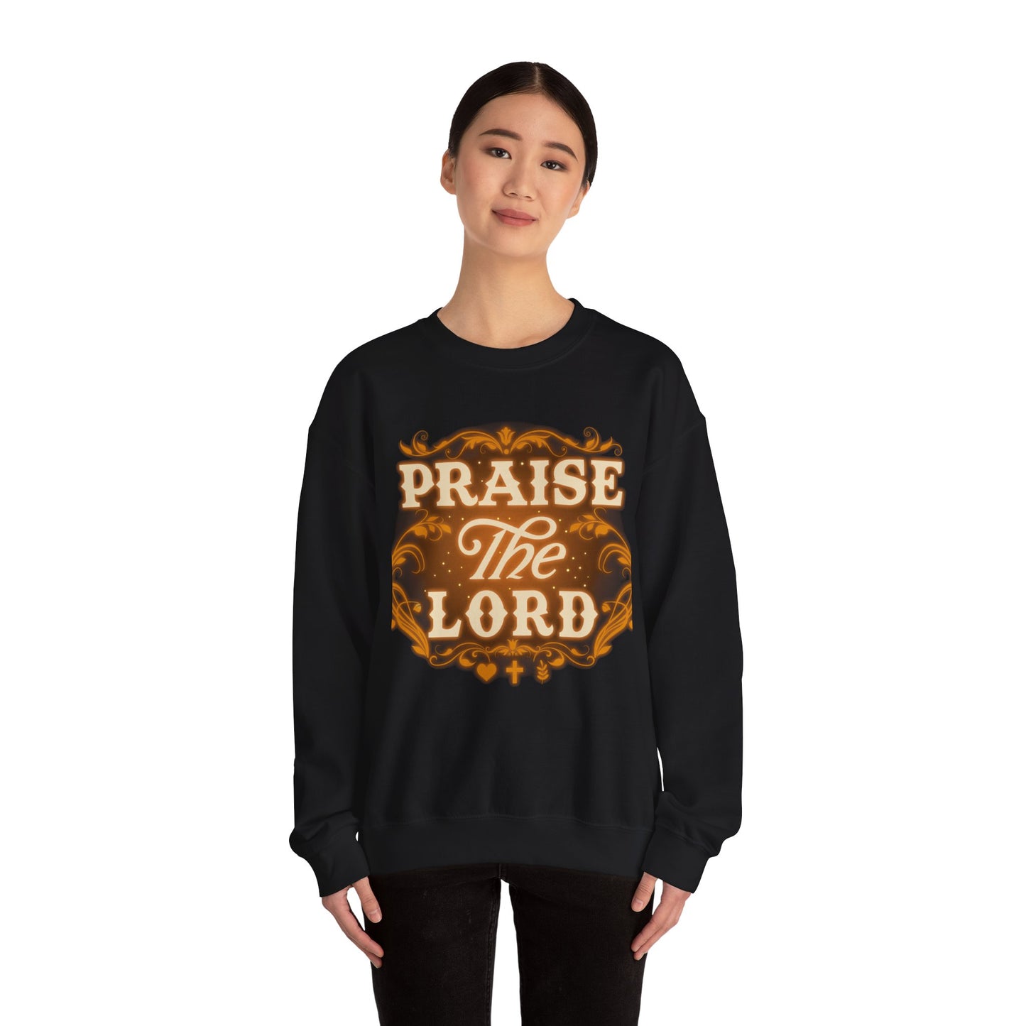 Faith-Inspired Crewneck Sweatshirt for Praise, Gifts, Religious Events