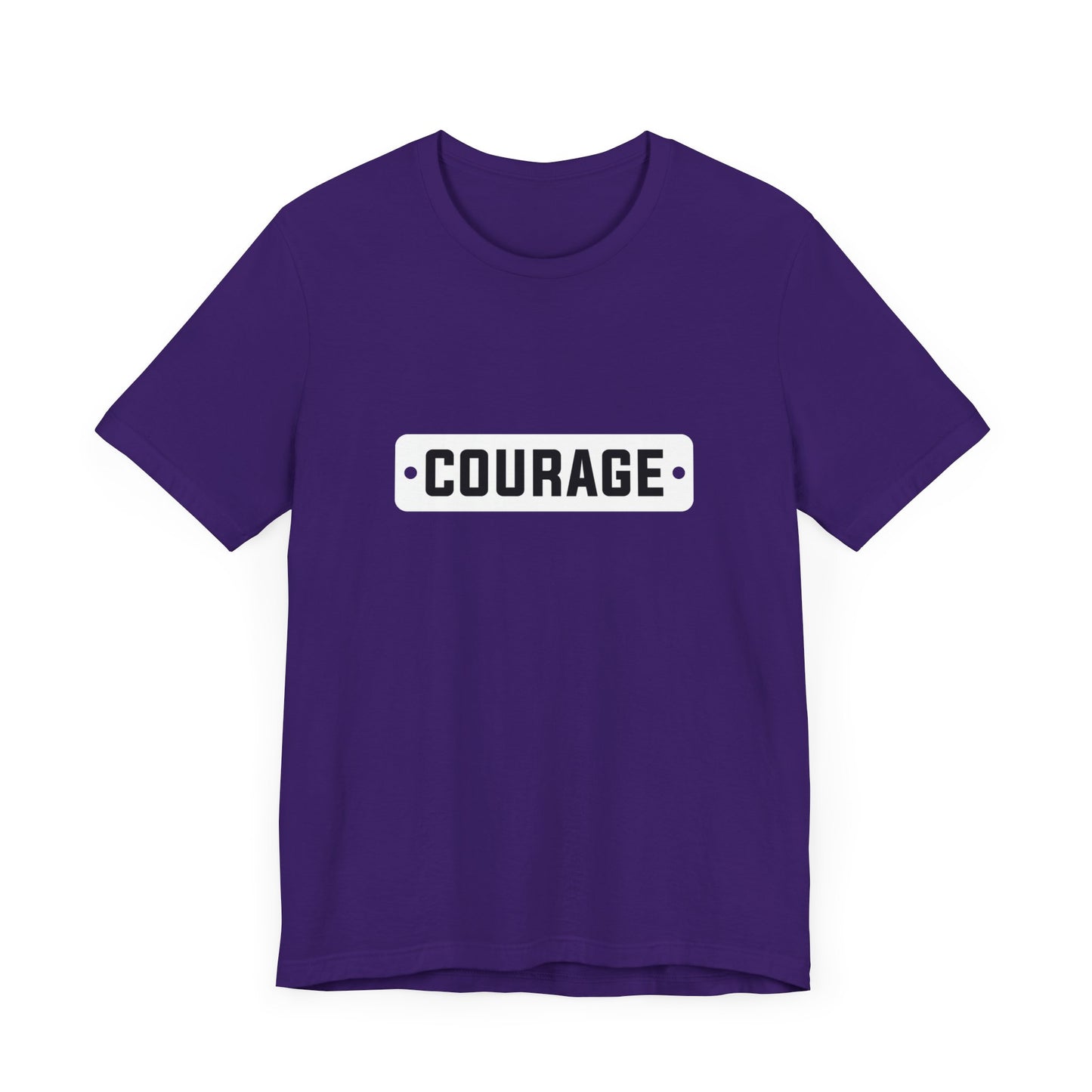 Courage Graphic Tee - Unisex Jersey Short Sleeve T-Shirt for Empowerment