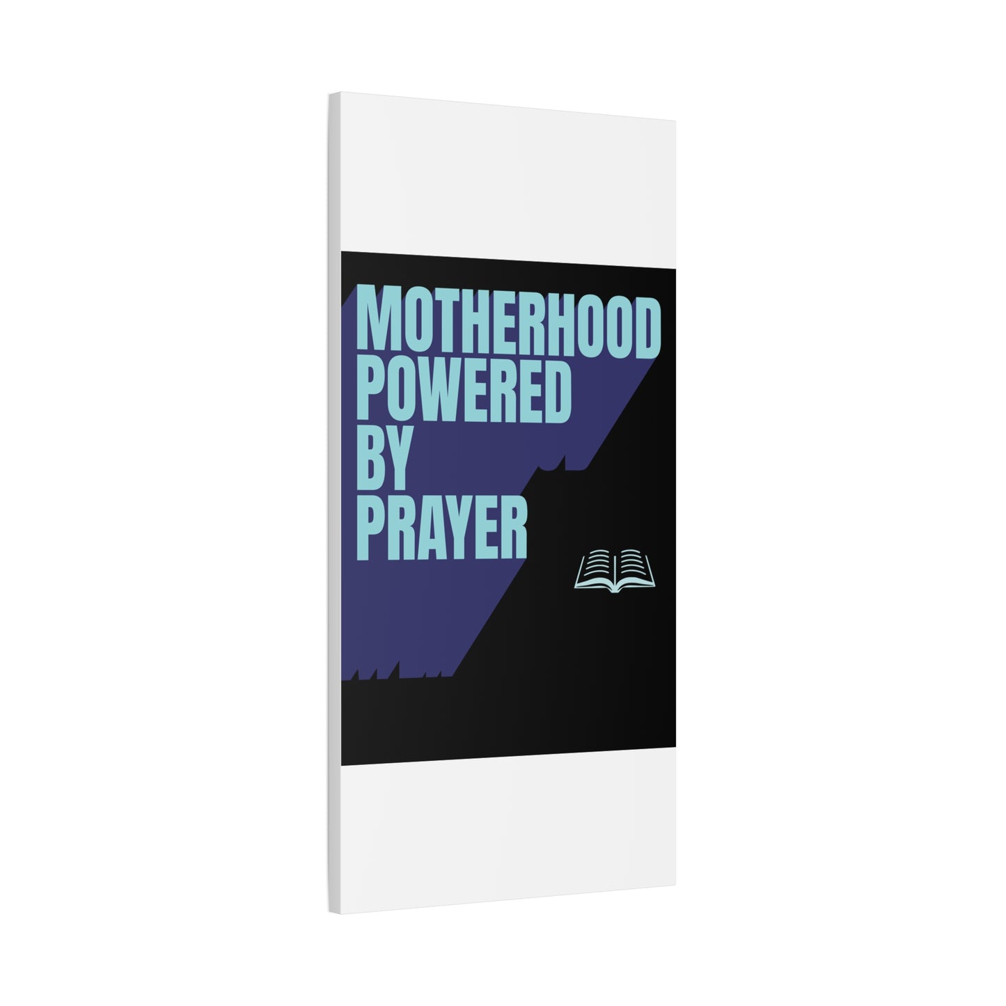 Inspirational Canvas Art - Motherhood Powered By Prayer