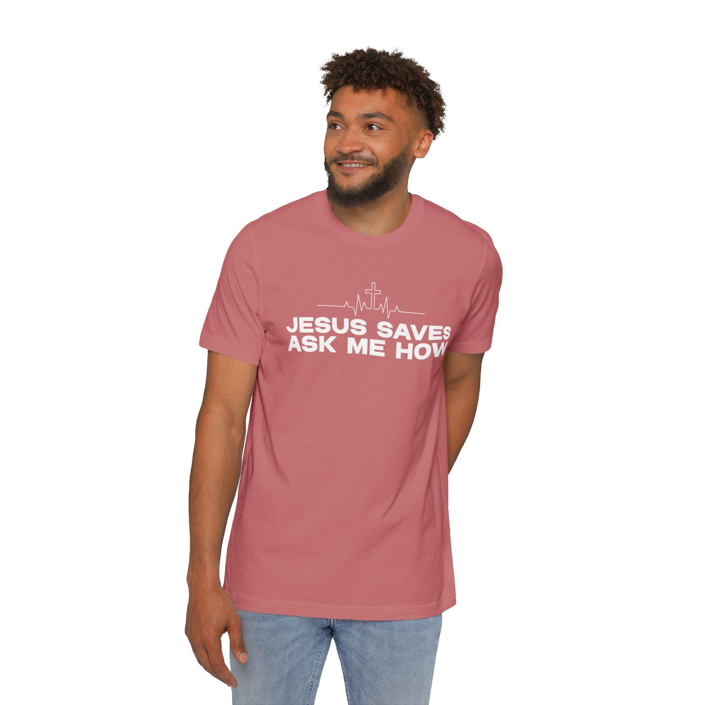 Faith-Inspired Unisex T-Shirt - Jesus Saves, Christian Apparel