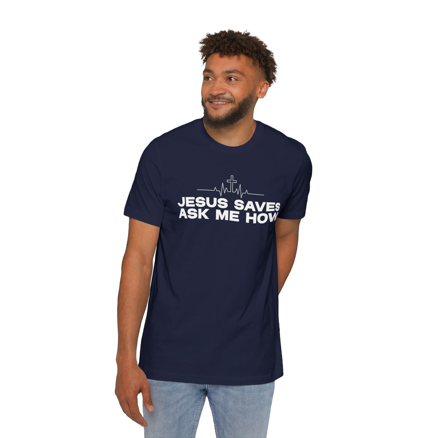 Faith-Inspired Unisex T-Shirt - Jesus Saves, Christian Apparel