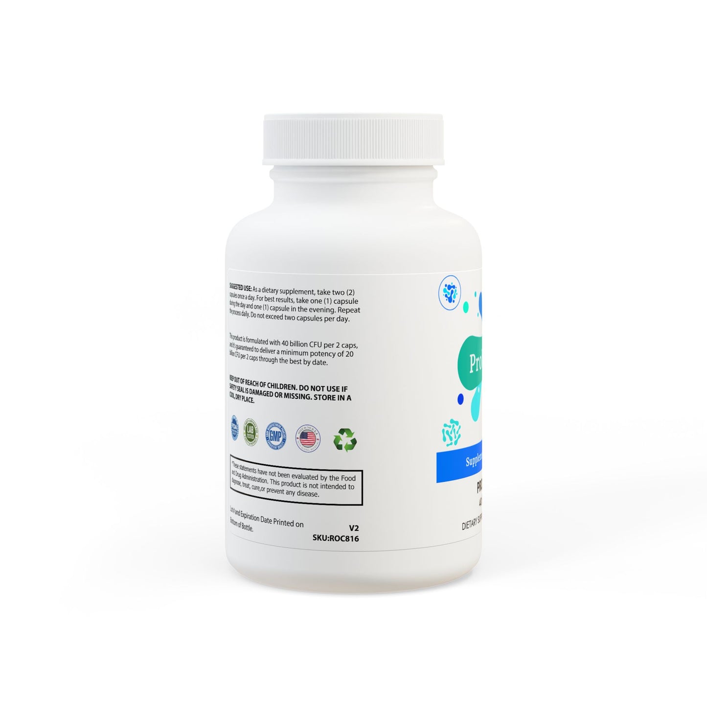 Probiotics Supplement (60 Capsules)