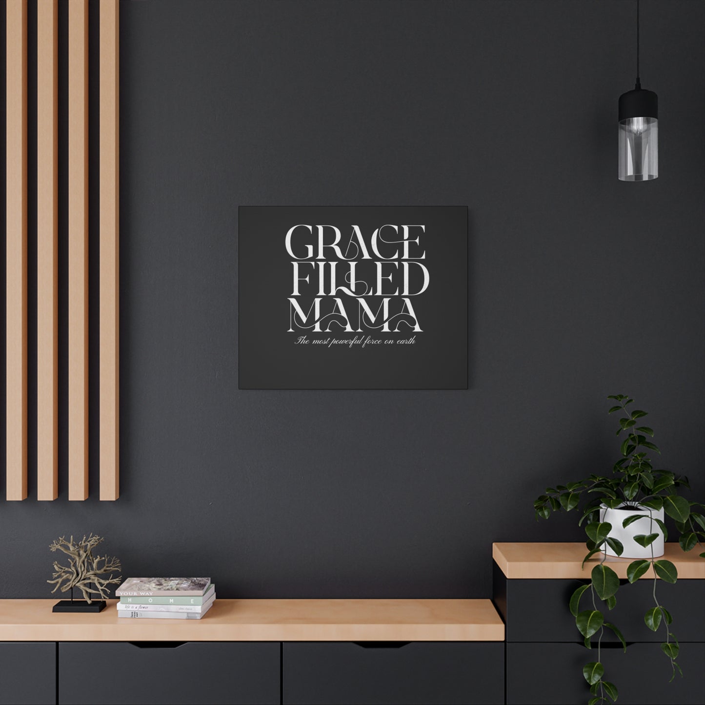 Inspirational Canvas Art for Moms - Grace Filled Mama