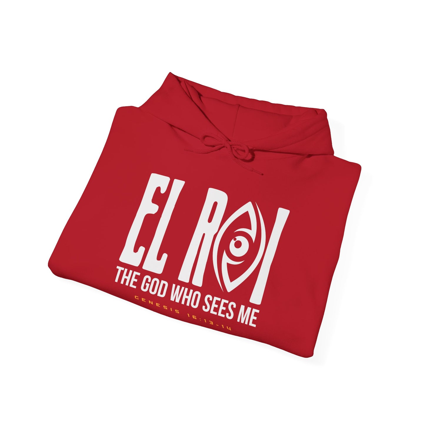 EL R0I Unisex Hoodie - The God Who Sees Me