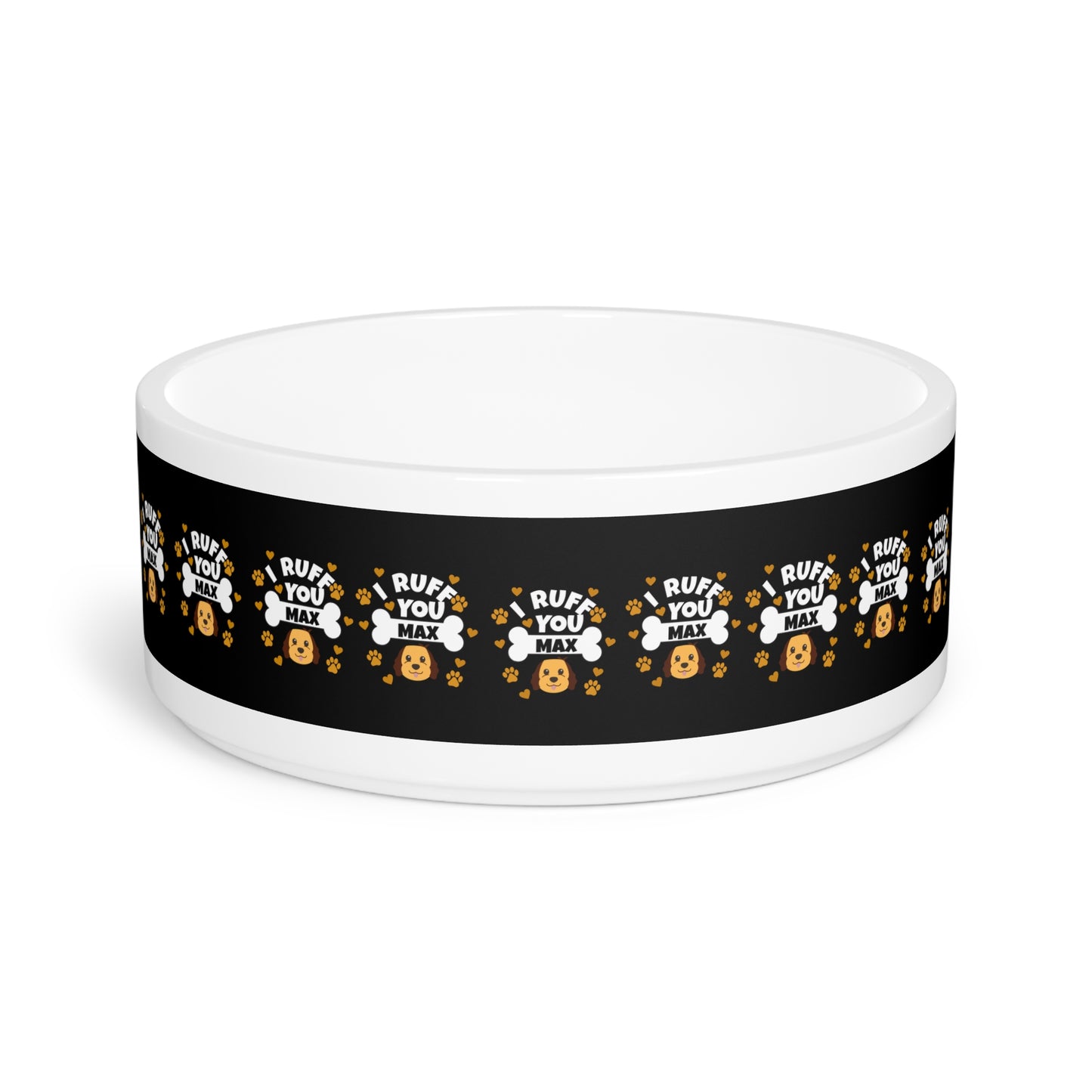 Personalized Pet Bowl - Custom Dog Food Dish, Cute Pet Accessories, Pet Lovers Gift, Dog Themed Décor, Unique Bowl for Dogs
