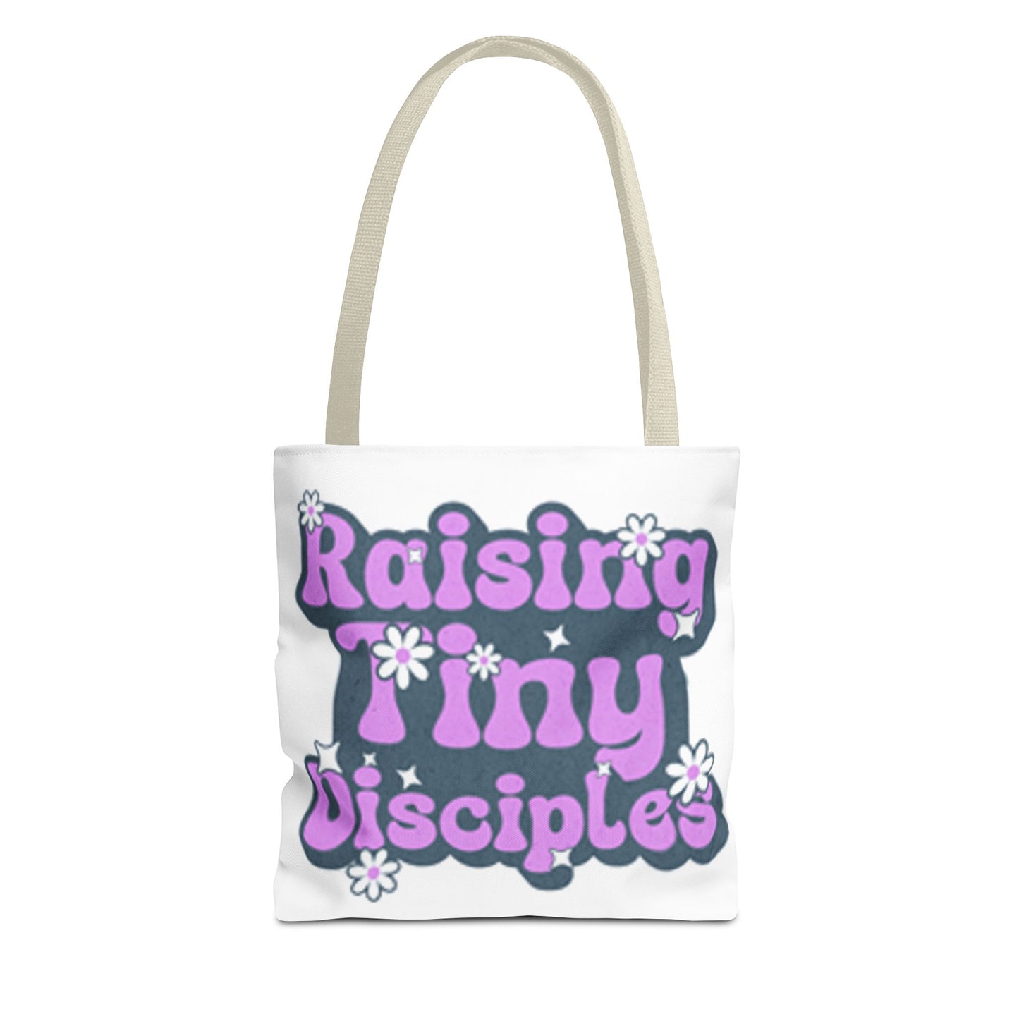 Raising Tiny Disciples Tote Bag - Stylish & Fun Eco-Friendly Bag for Parents
