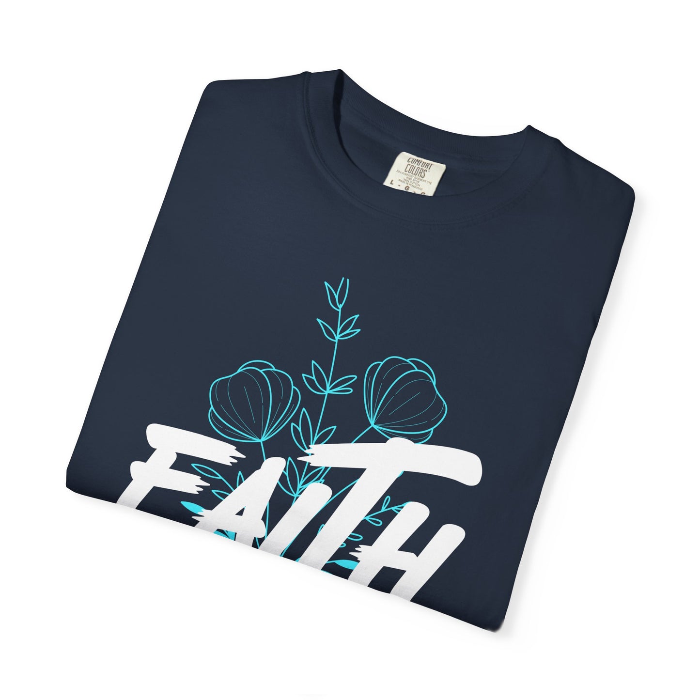 Faith-Inspired Unisex Garment-Dyed T-Shirt - Perfect for Uplifting Moments