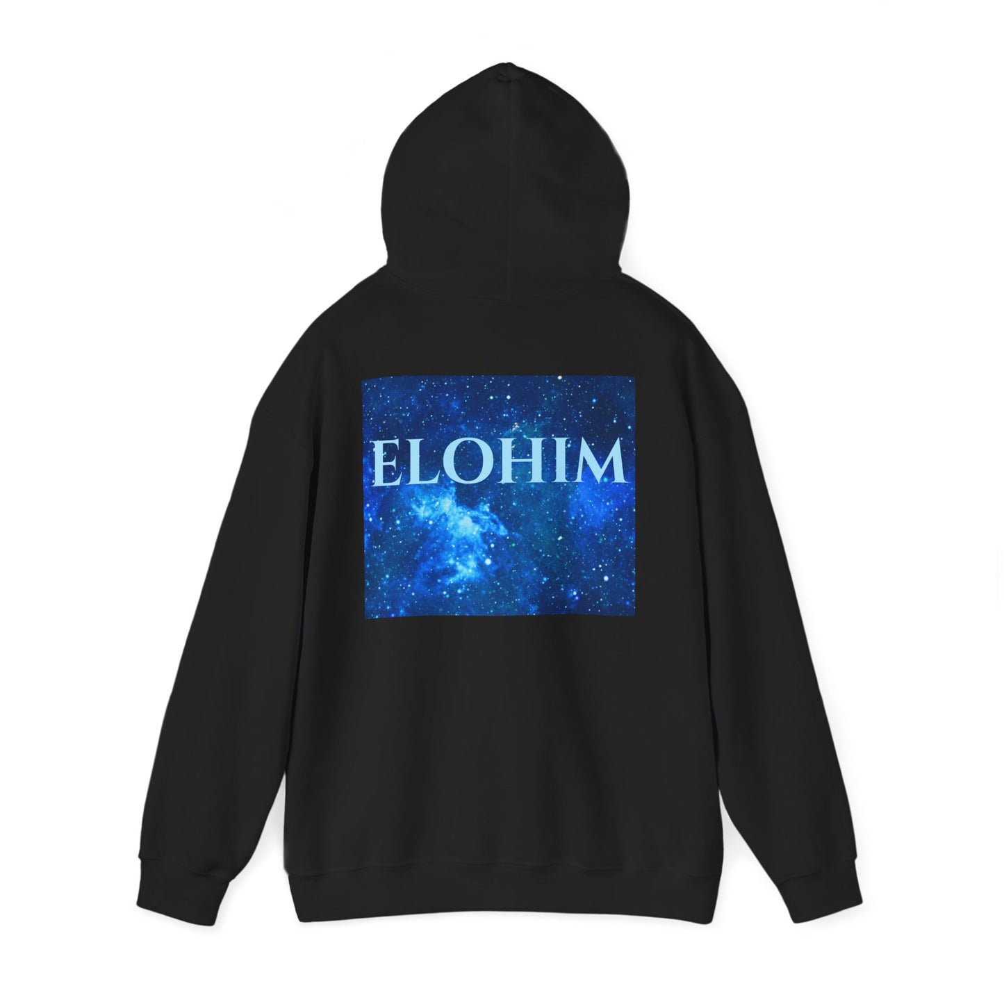 Cosmic Elohim Hoodie - Spiritual Gift, Unisex Sweatshirt, Cozy Streetwear, Astral Fashion, Inspirational Apparel