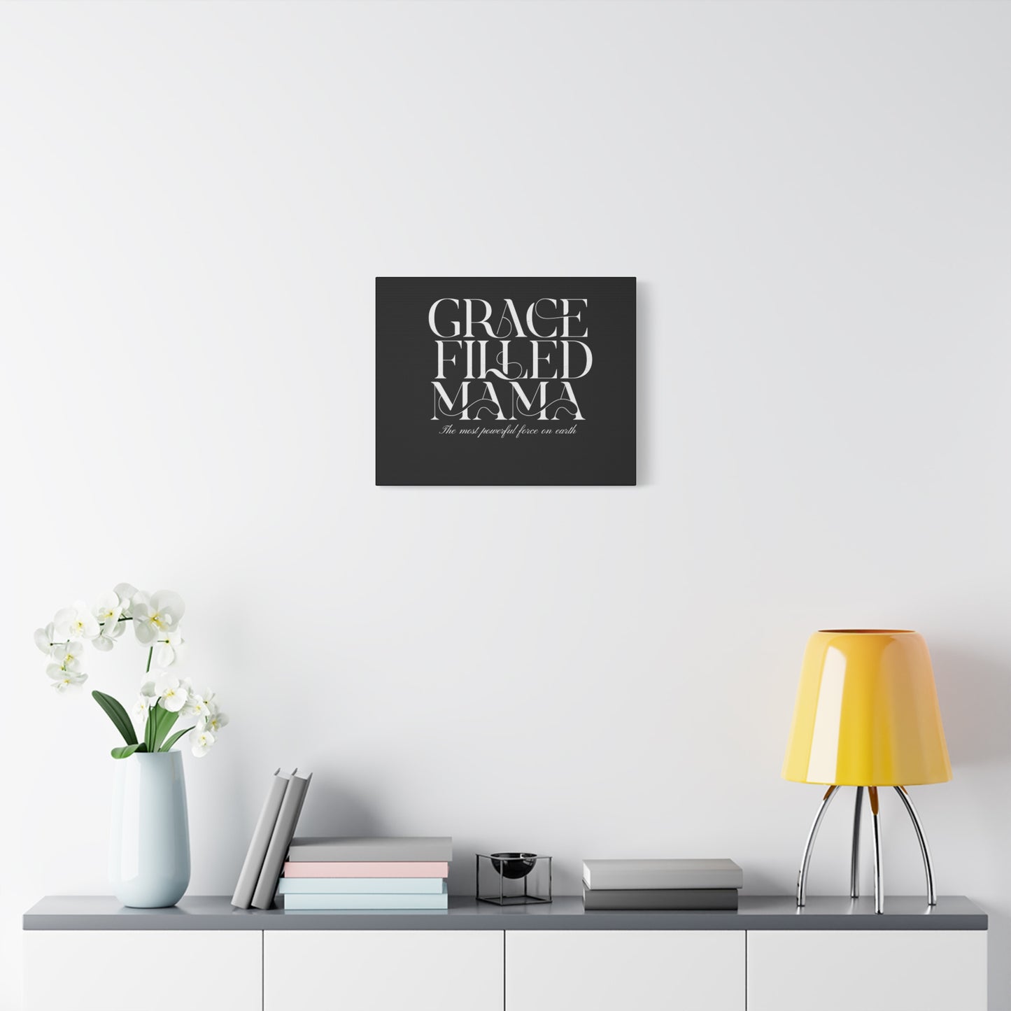 Inspirational Canvas Art for Moms - Grace Filled Mama