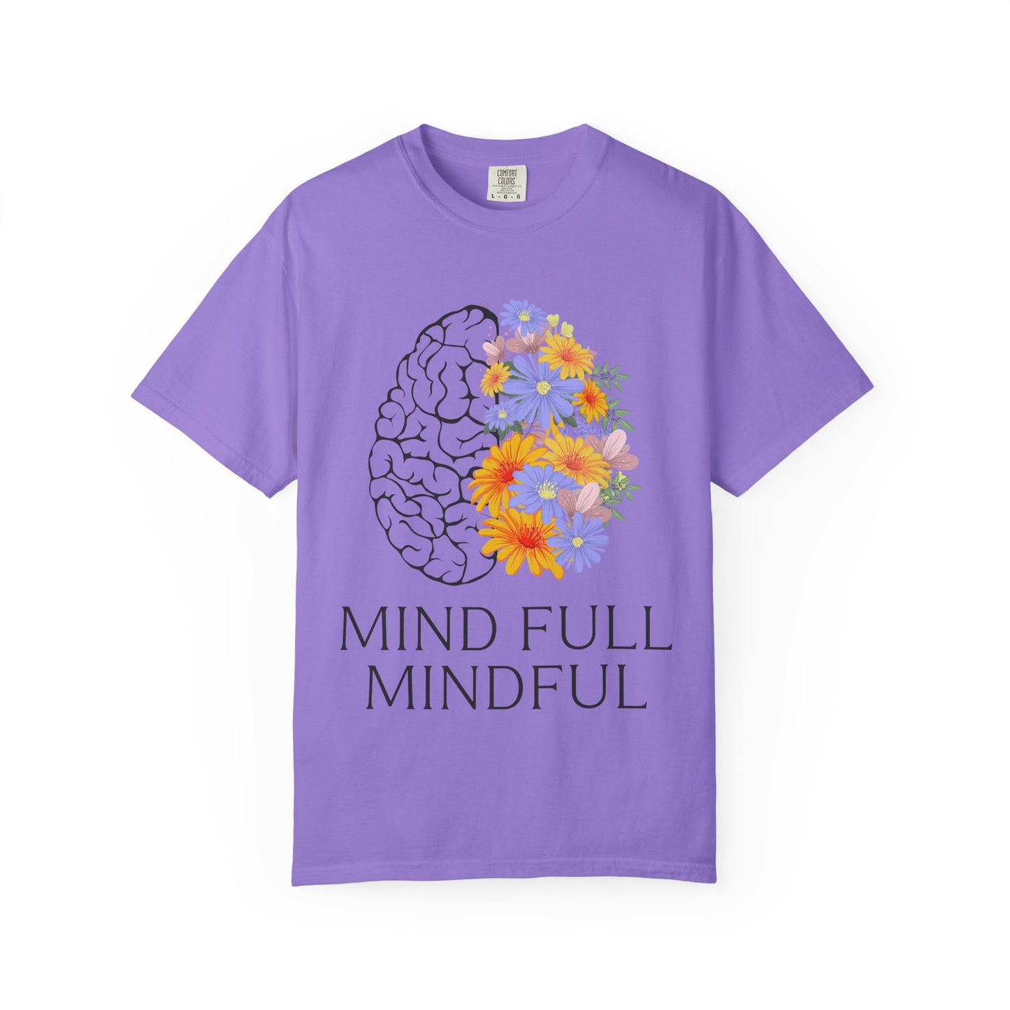 Mindful Floral Unisex T-Shirt - Embrace Positive Vibes
