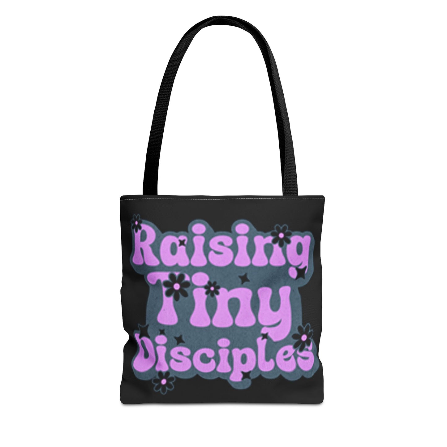 Raising Tiny Disciples Tote Bag - Eco-Friendly Bag for Moms & Caregivers