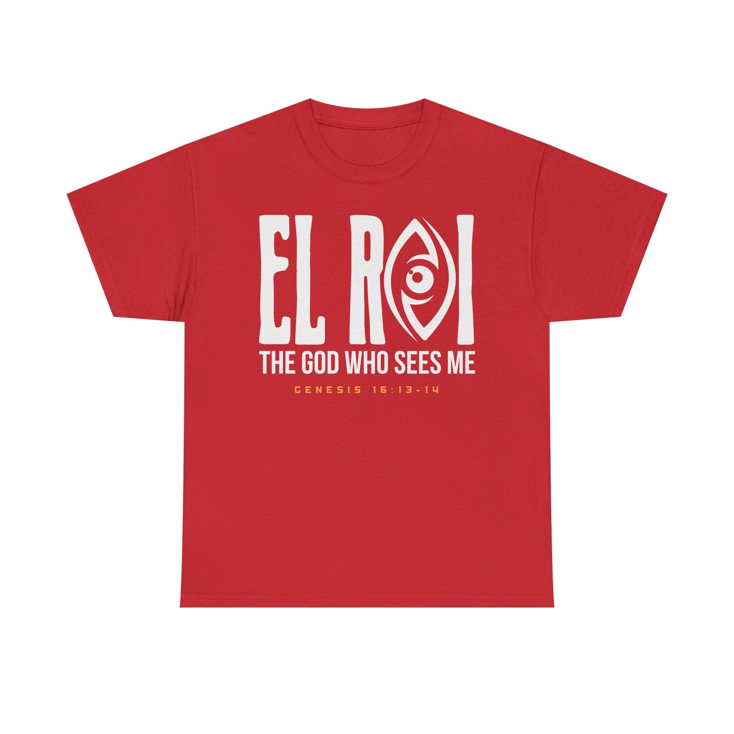 EL ROI The God That Sees Me Unisex Tee - Inspirational Christian T-shirt