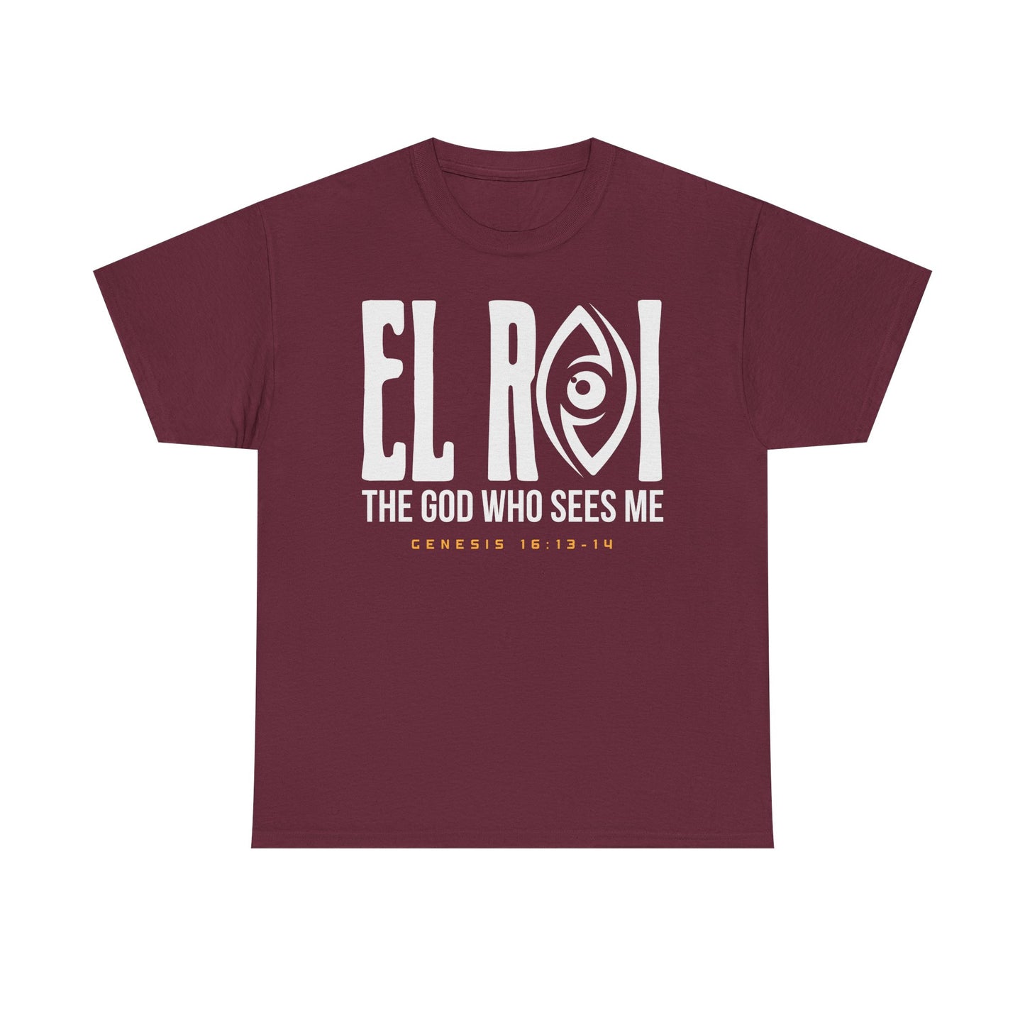 EL ROI The God That Sees Me Unisex Tee - Inspirational Christian T-shirt