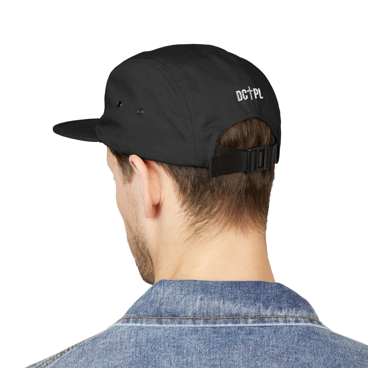 Follow Christ Embroidered 5-Panel Cap | Christian Faith Hat