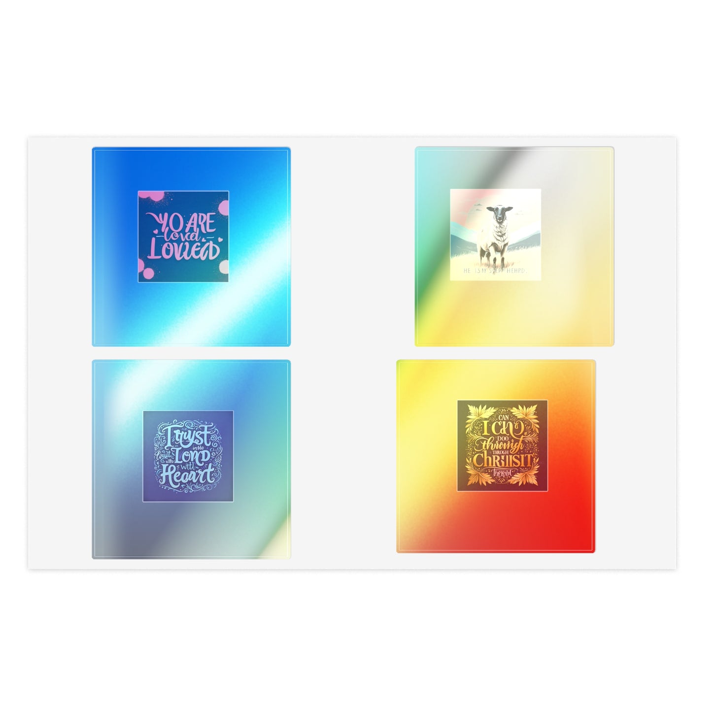 Bible Inspiration- Sticker Sheets