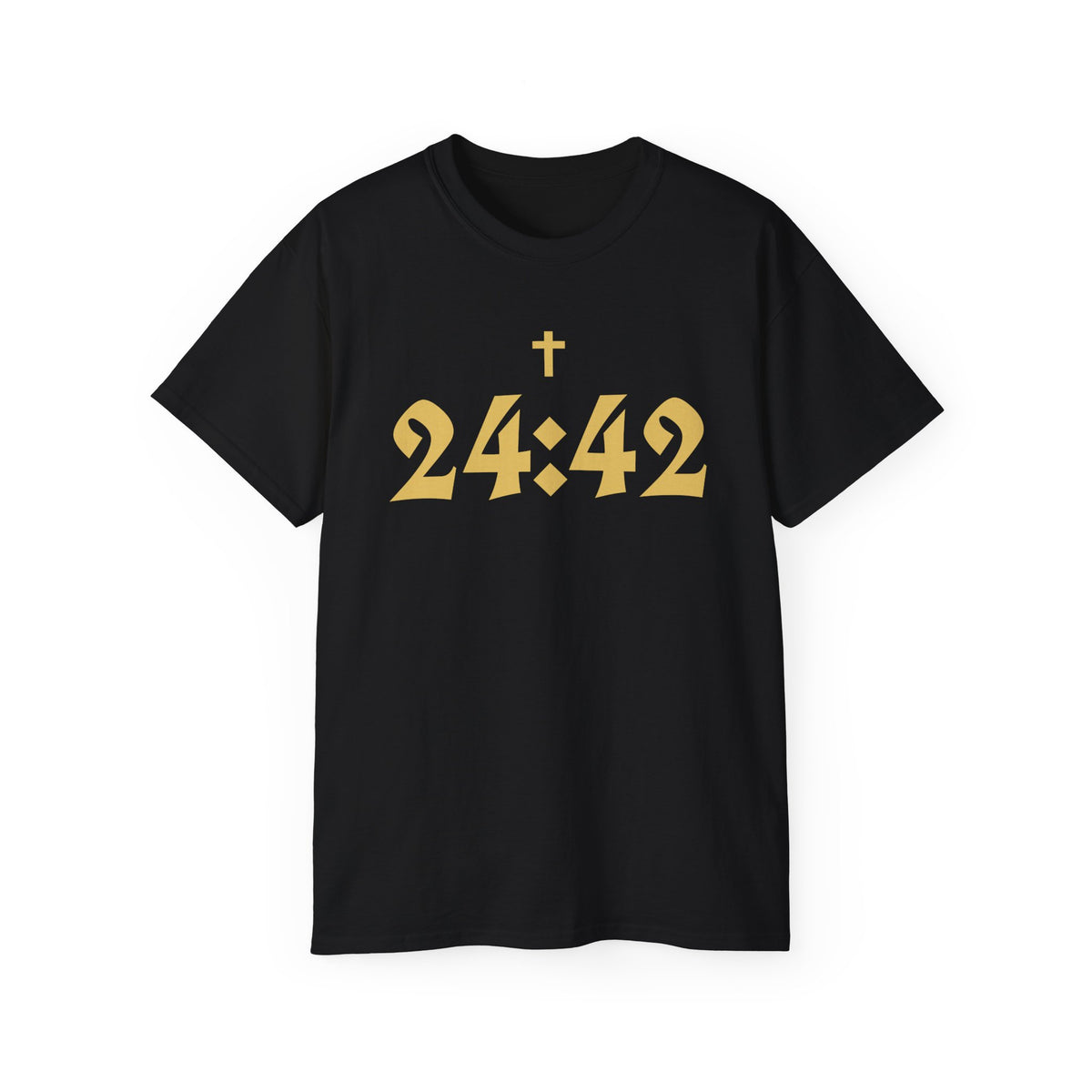 Matthew 24:42 Scripture Tee | Cross Bible Verse Shirt