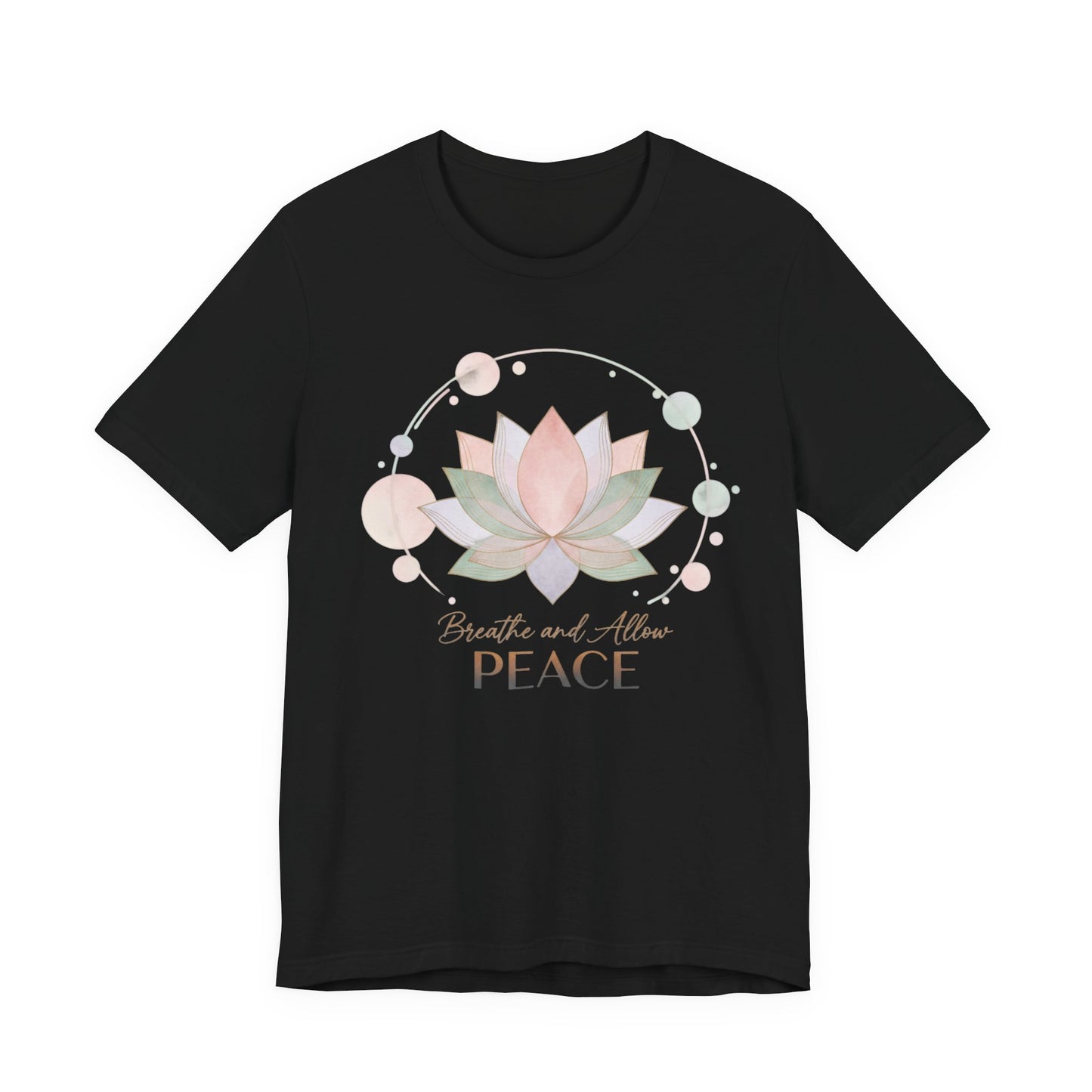 Mindful & Into Peace Tee | self care shirt, boundary quote