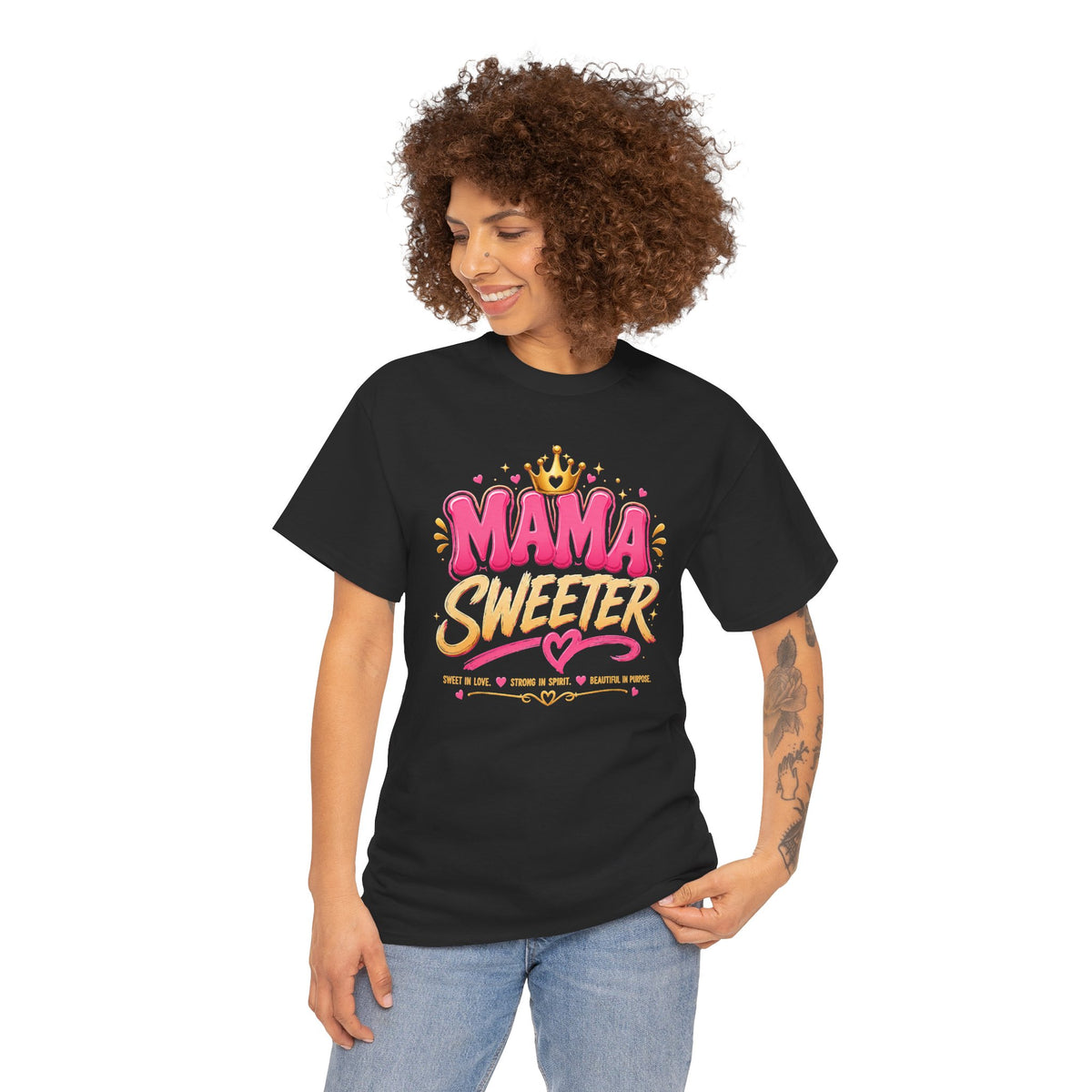Mama Sweeter graphic tee | Mama Sweeter design T-Shirt