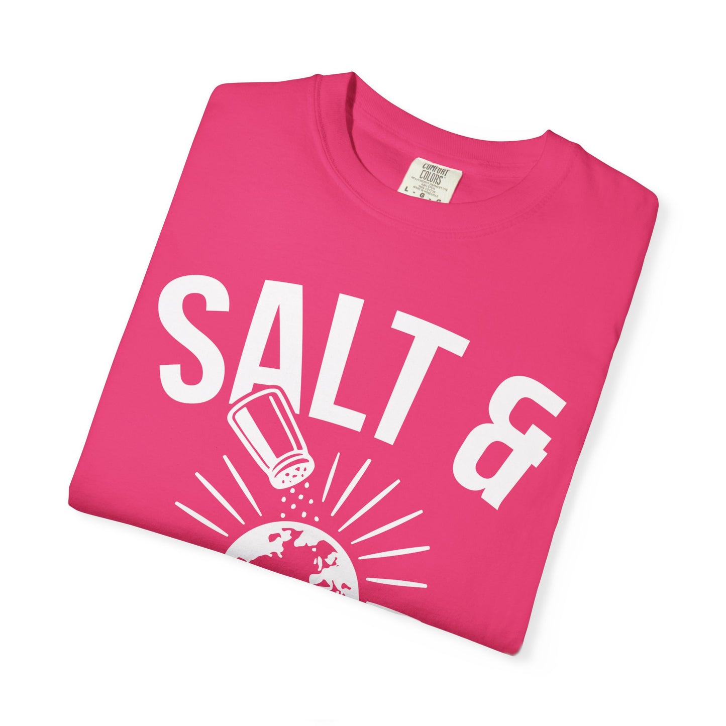Inspirational Unisex T-Shirt: Salt & Light Graphic, Christian Gifts, Faith Apparel
