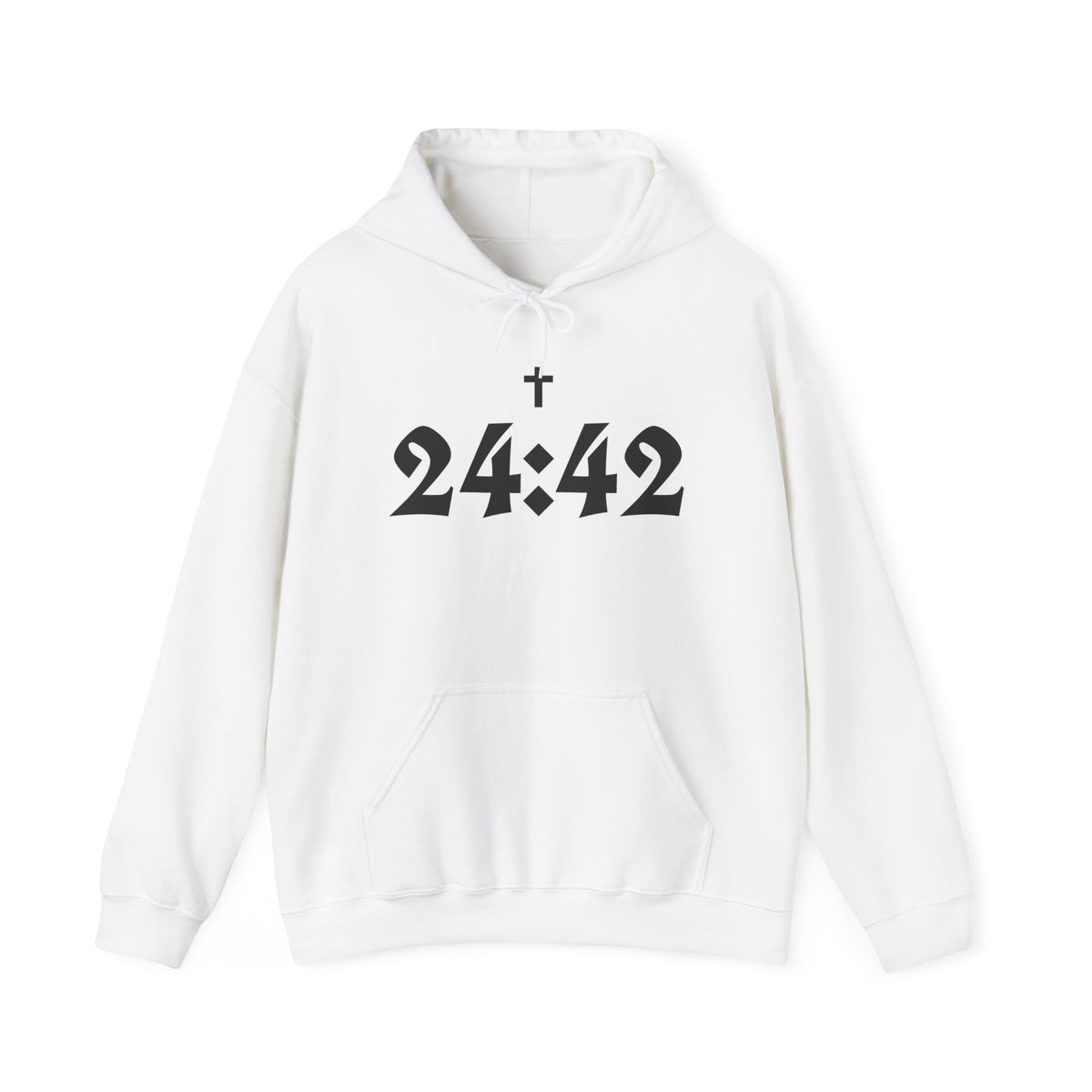 Matthew 24:42 Hoodie | Bible Verse Christian Faith Cross