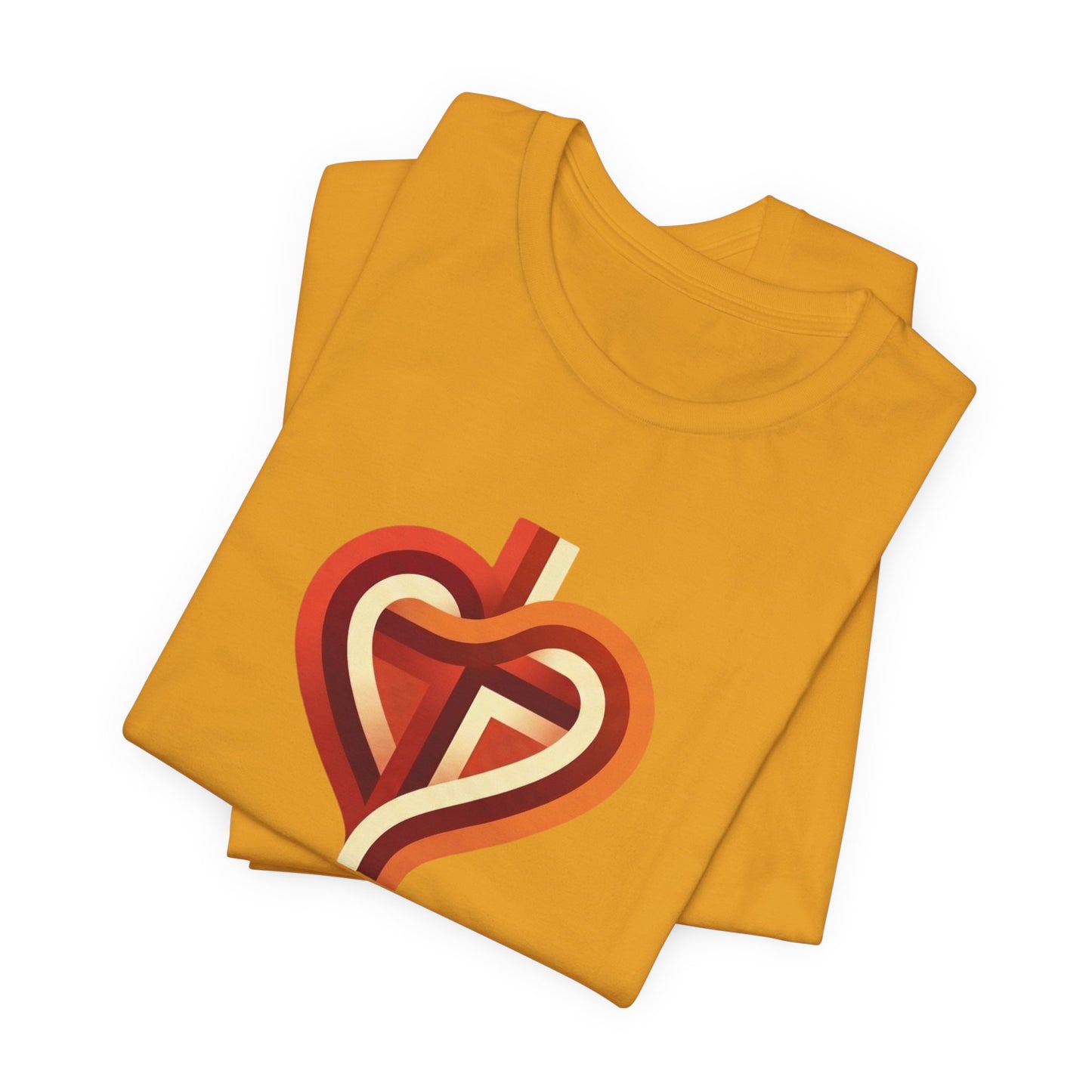 Compassion heart cross design Tee | Compassion T-Shirt
